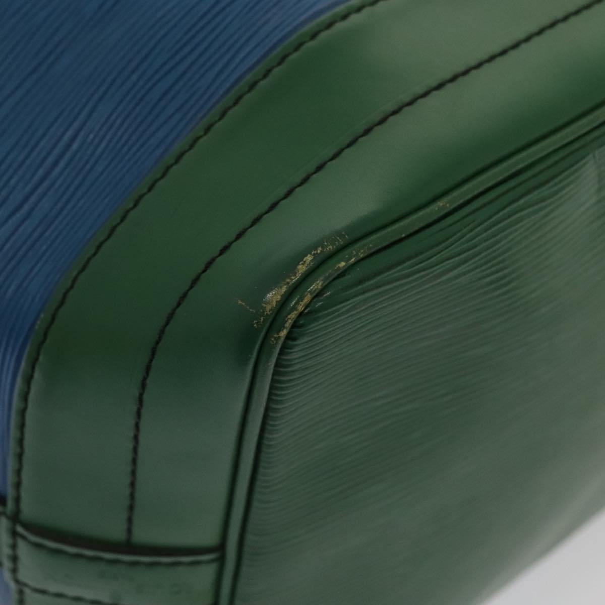 LOUIS VUITTON Epi Noe Shoulder Bag Bicolor color Green Blue M44044 LV 88338