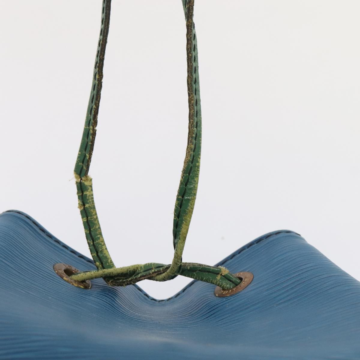 LOUIS VUITTON Epi Noe Shoulder Bag Bicolor color Green Blue M44044 LV 88338