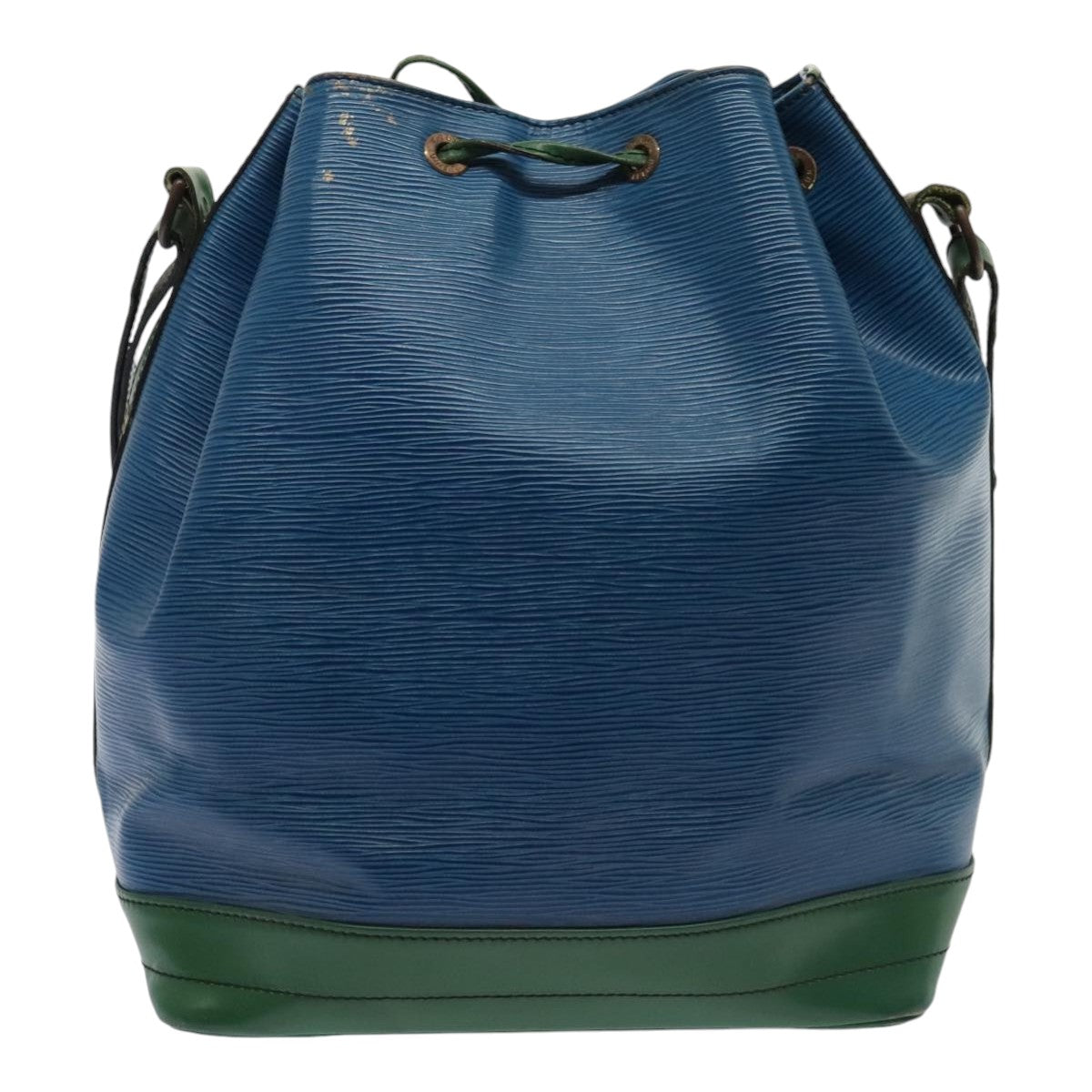 LOUIS VUITTON Epi Noe Shoulder Bag Bicolor color Green Blue M44044 LV 88338