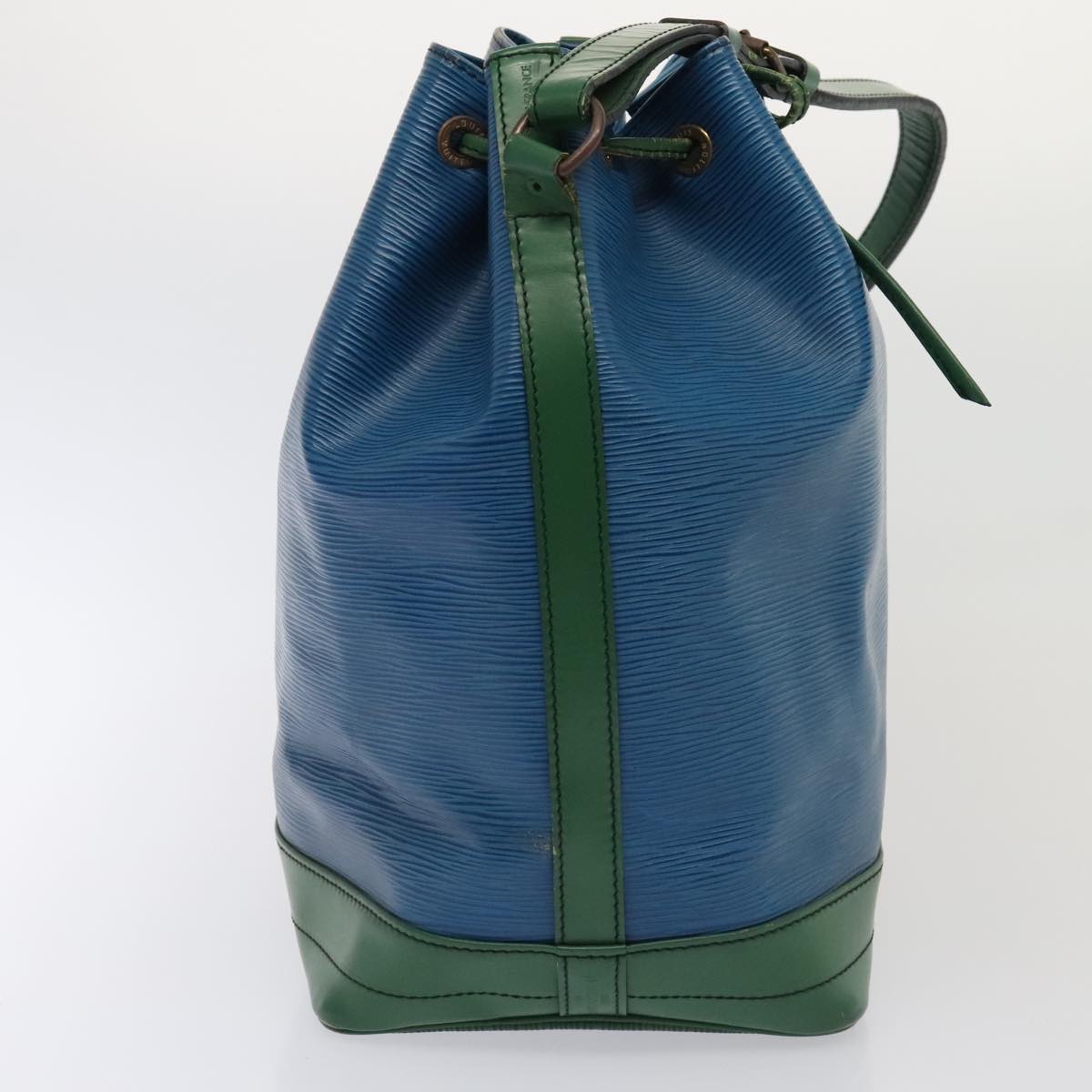 LOUIS VUITTON Epi Noe Shoulder Bag Bicolor color Green Blue M44044 LV 88338