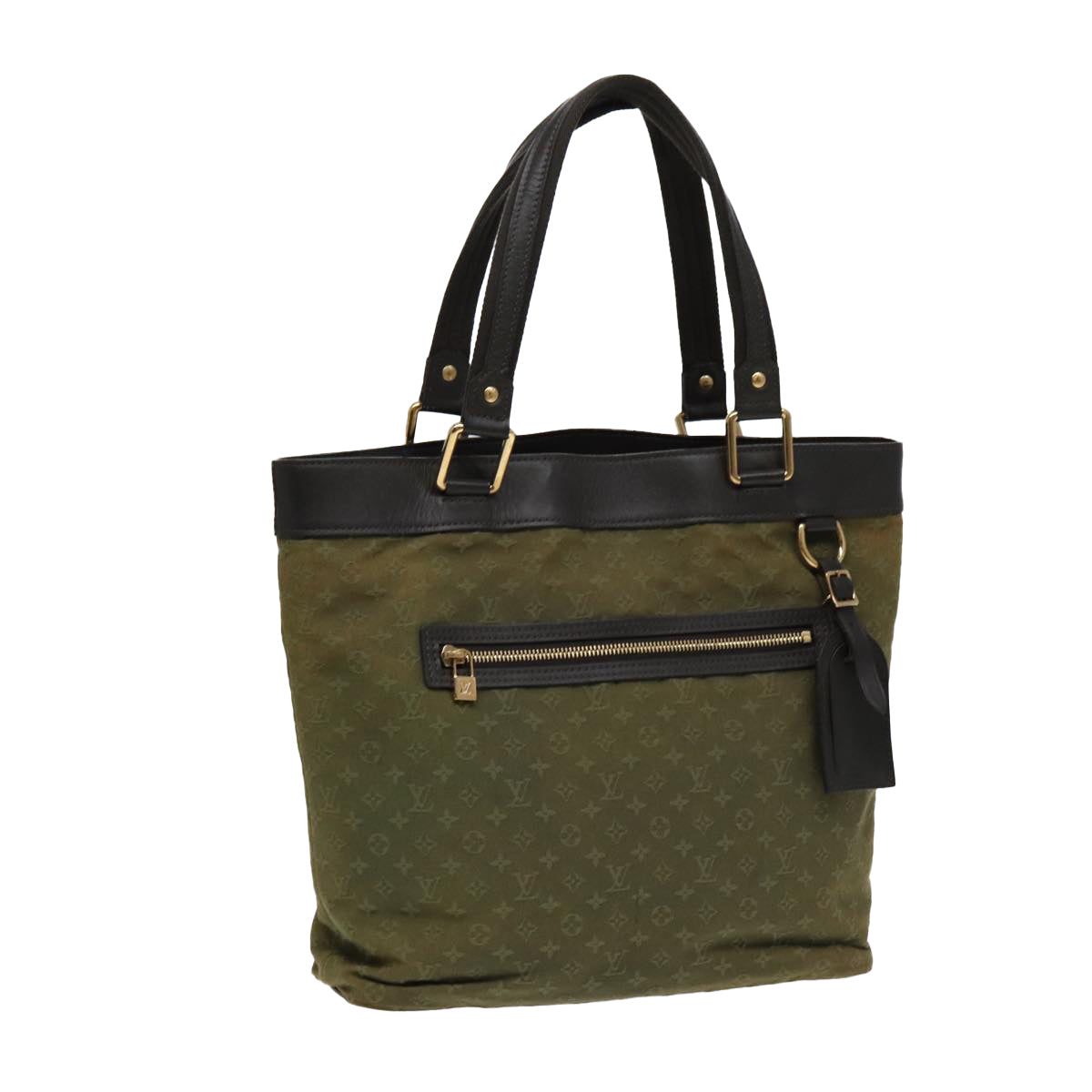 LOUIS VUITTON Monogram Mini Lucille GM Tote Bag TST Khaki M92681 LV 88349