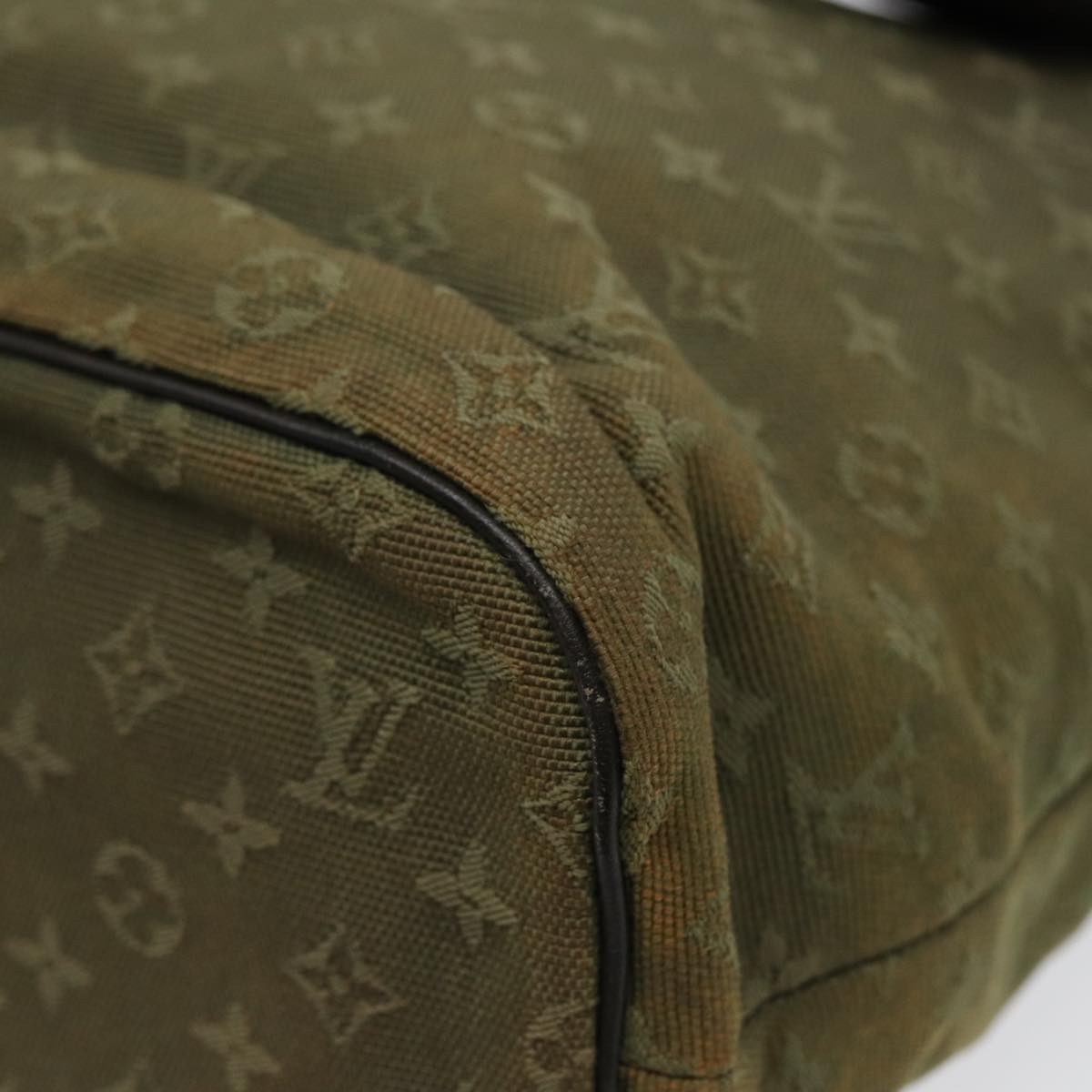 LOUIS VUITTON Monogram Mini Lucille GM Tote Bag TST Khaki M92681 LV 88349