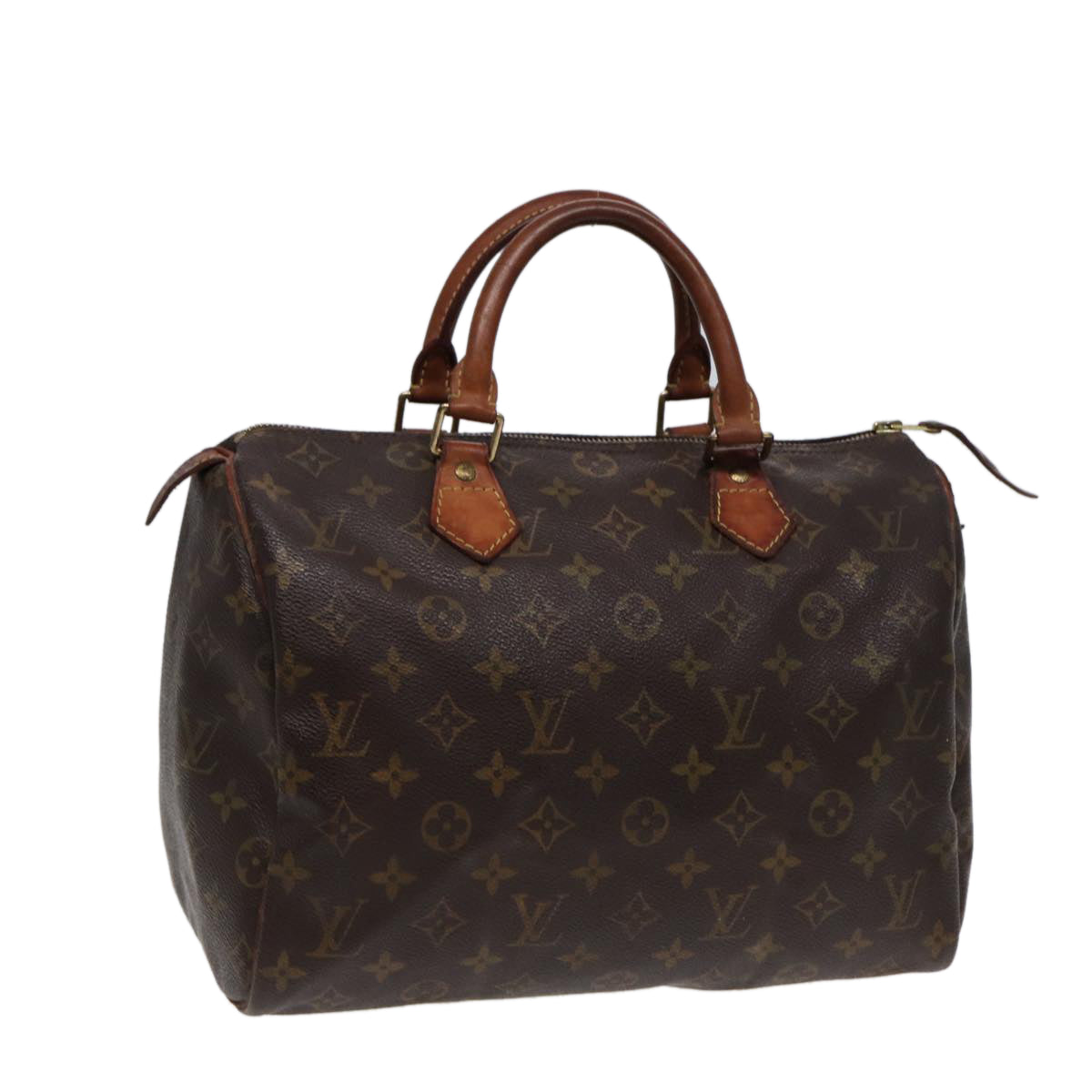 LOUIS VUITTON Monogram Speedy 30 Hand Bag M41526 LV 88354