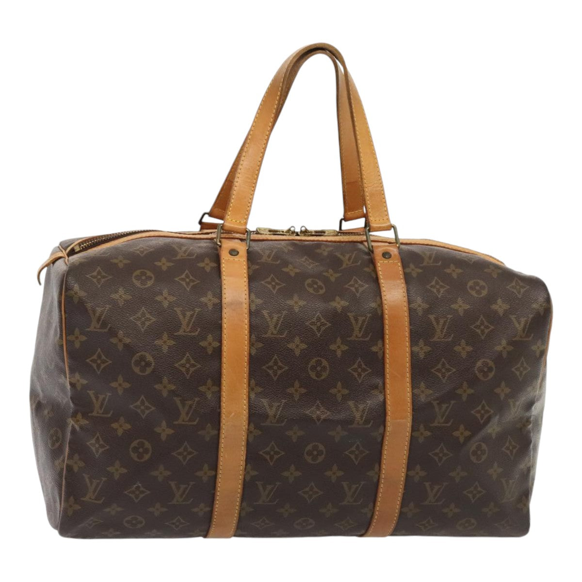 LOUIS VUITTON Monogram Sac Souple 45 Boston Bag M41624 LV 88357