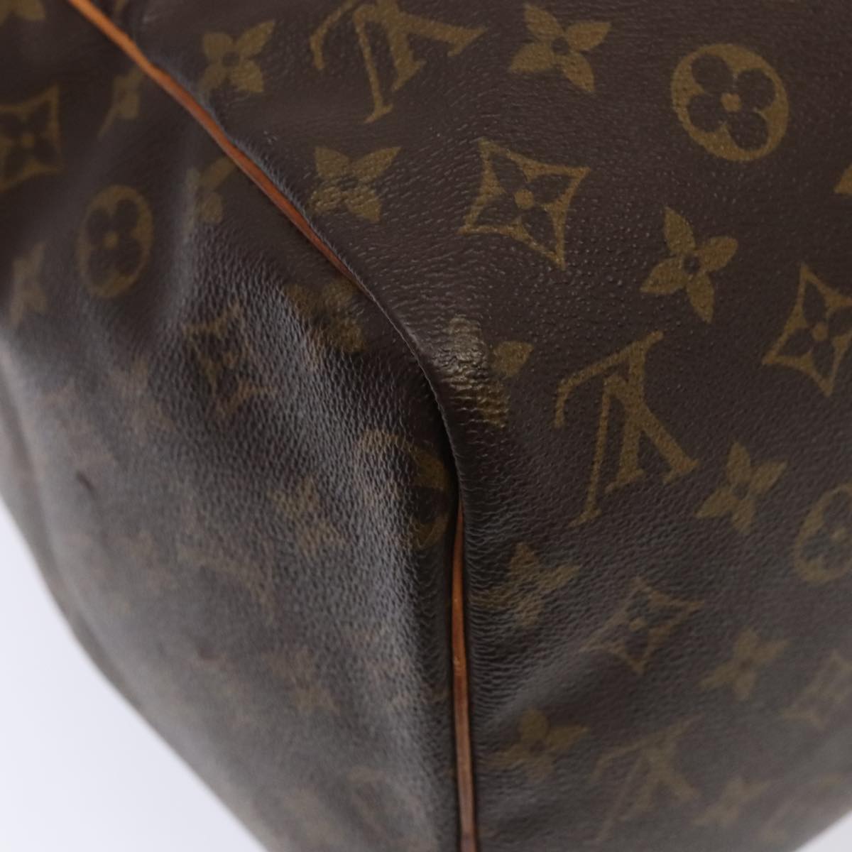 LOUIS VUITTON Monogram Sac Souple 45 Boston Bag M41624 LV 88357