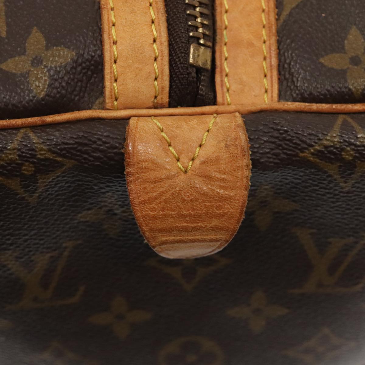 LOUIS VUITTON Monogram Sac Souple 45 Boston Bag M41624 LV 88357
