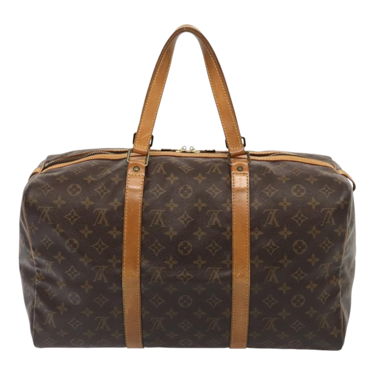 LOUIS VUITTON Monogram Sac Souple 45 Boston Bag M41624 LV 88357