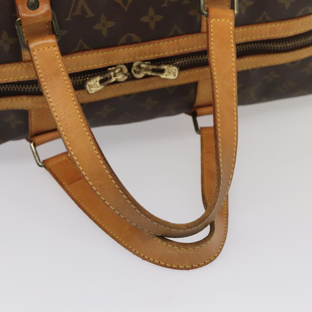 LOUIS VUITTON Monogram Sac Souple 45 Boston Bag M41624 LV 88357