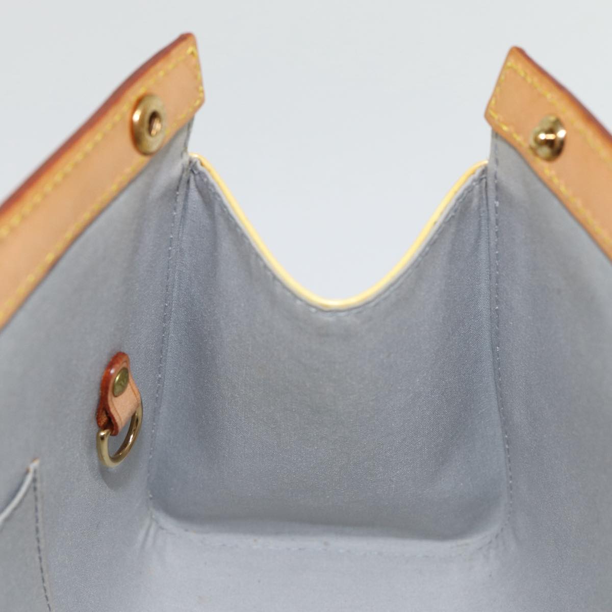 LOUIS VUITTON Monogram Vernis Roxbury Drive Hand Bag Perle M91374 LV 88360