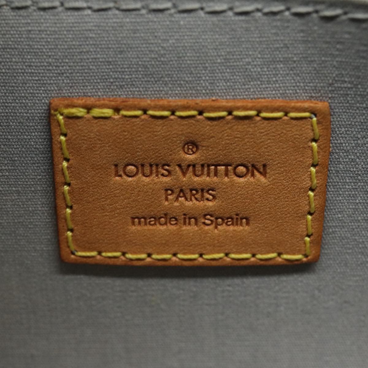 LOUIS VUITTON Monogram Vernis Roxbury Drive Hand Bag Perle M91374 LV 88362