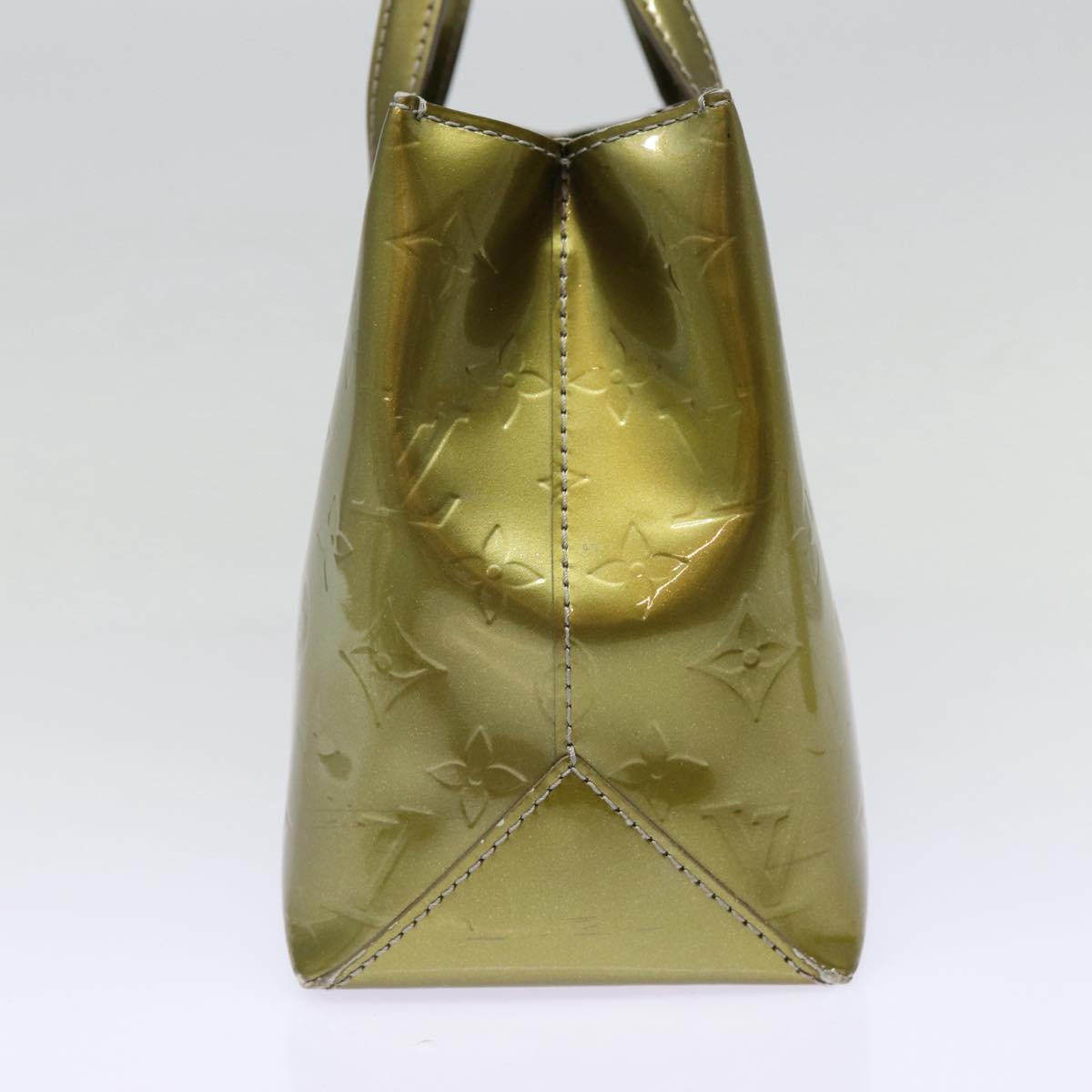 LOUIS VUITTON Monogram Vernis Wilshire PM Bag Gris Art Deco M91627 LV 88363