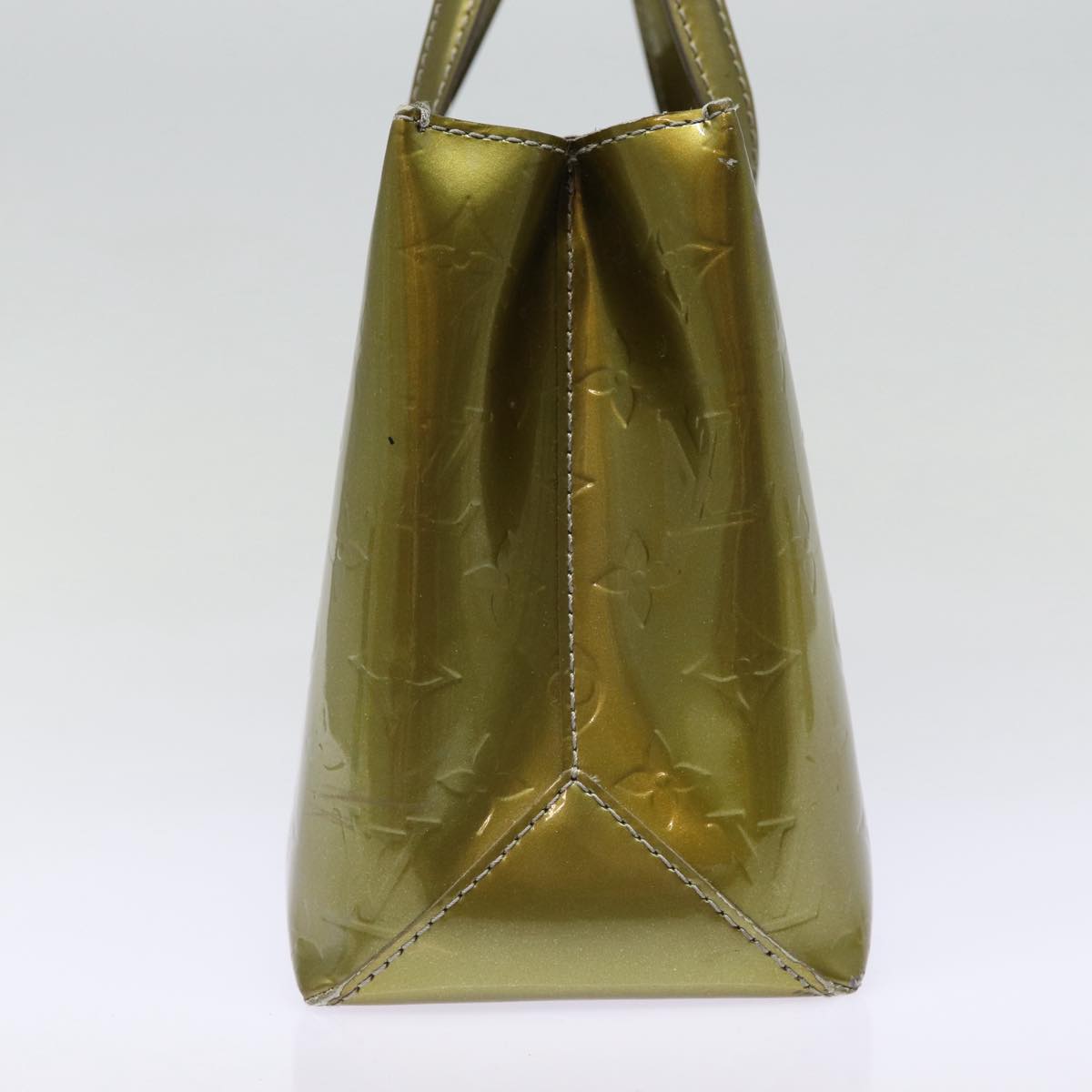 LOUIS VUITTON Monogram Vernis Wilshire PM Bag Gris Art Deco M91627 LV 88363