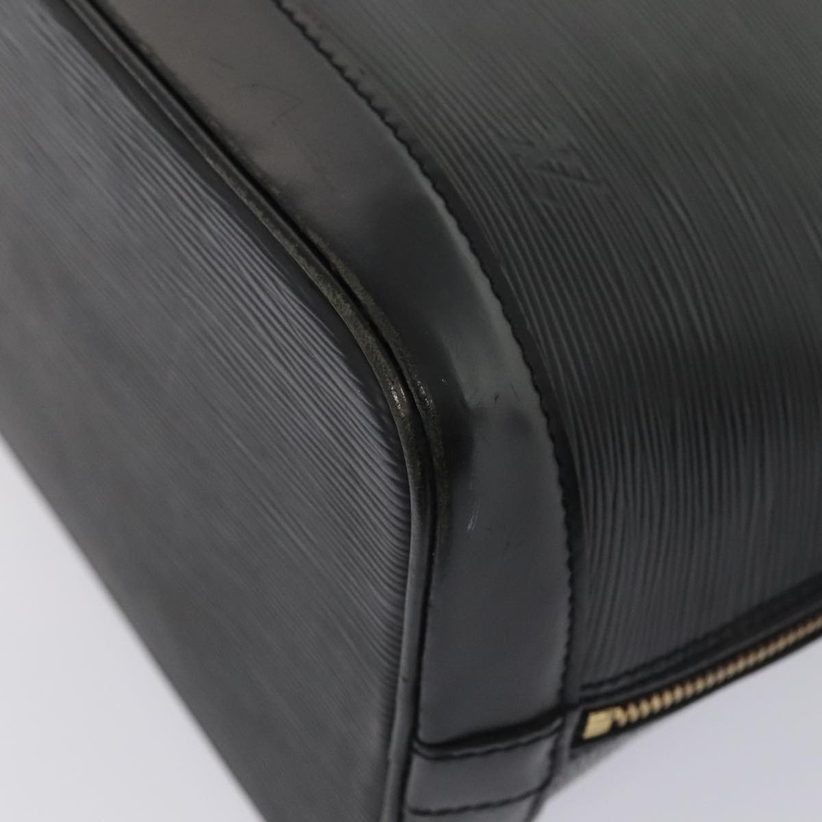 LOUIS VUITTON Epi Alma Hand Bag Black M52142 LV 88365