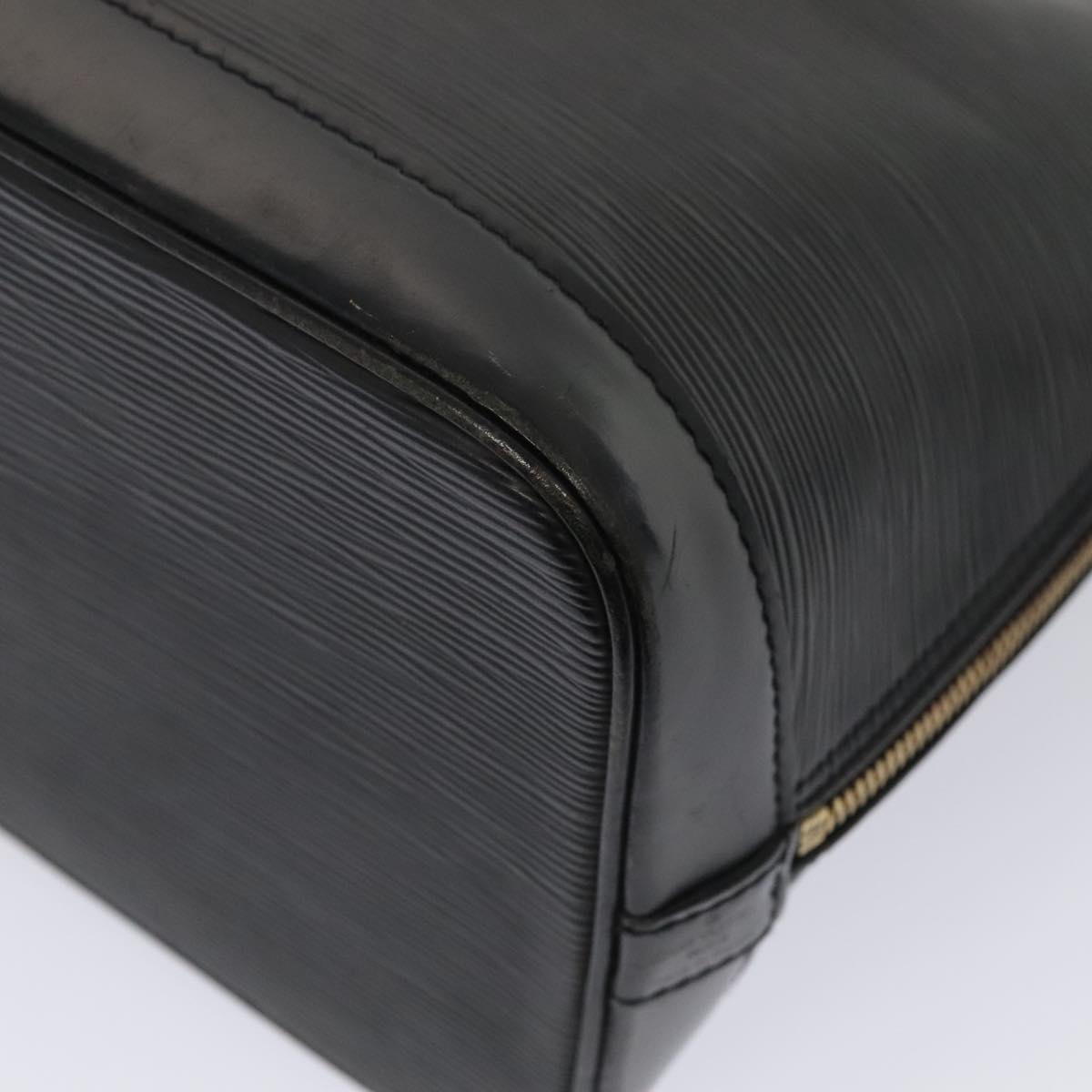 LOUIS VUITTON Epi Alma Hand Bag Black M52142 LV 88365