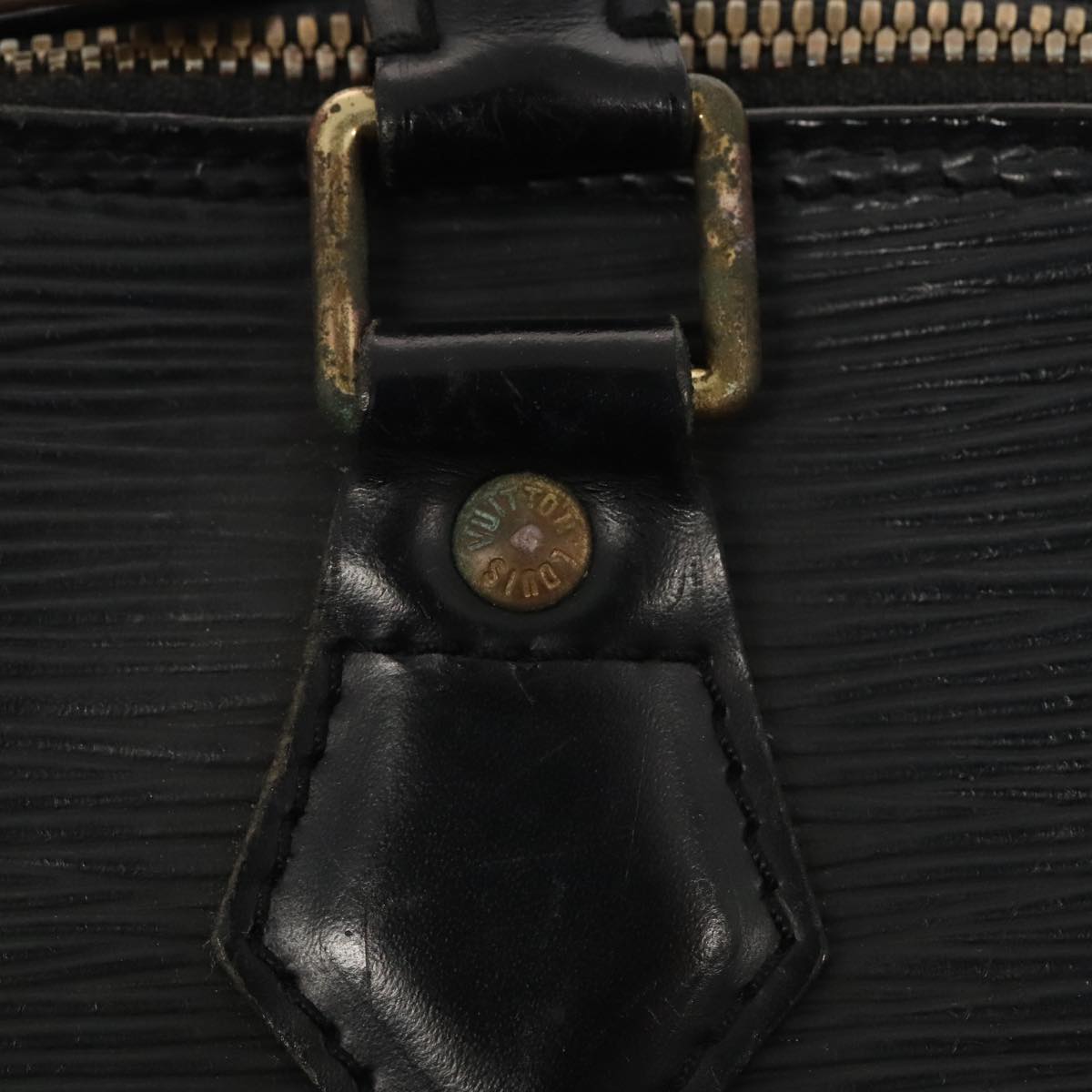 LOUIS VUITTON Epi Alma Hand Bag Black M52142 LV 88365