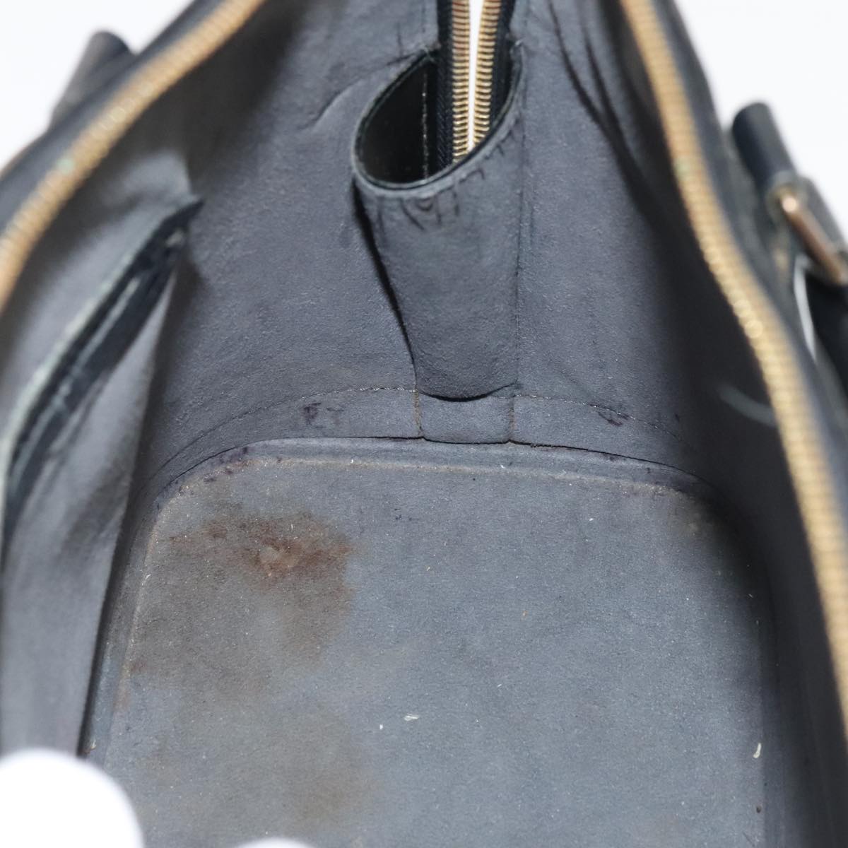 LOUIS VUITTON Epi Alma Hand Bag Black M52142 LV 88365