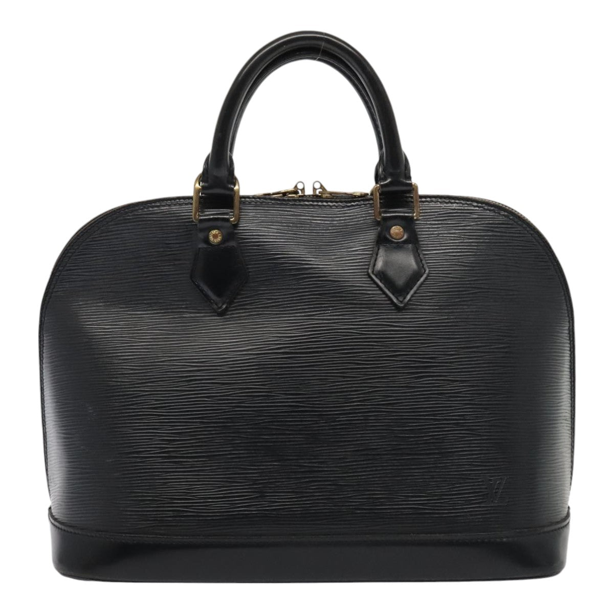 LOUIS VUITTON Epi Alma Hand Bag Black M52142 LV 88365
