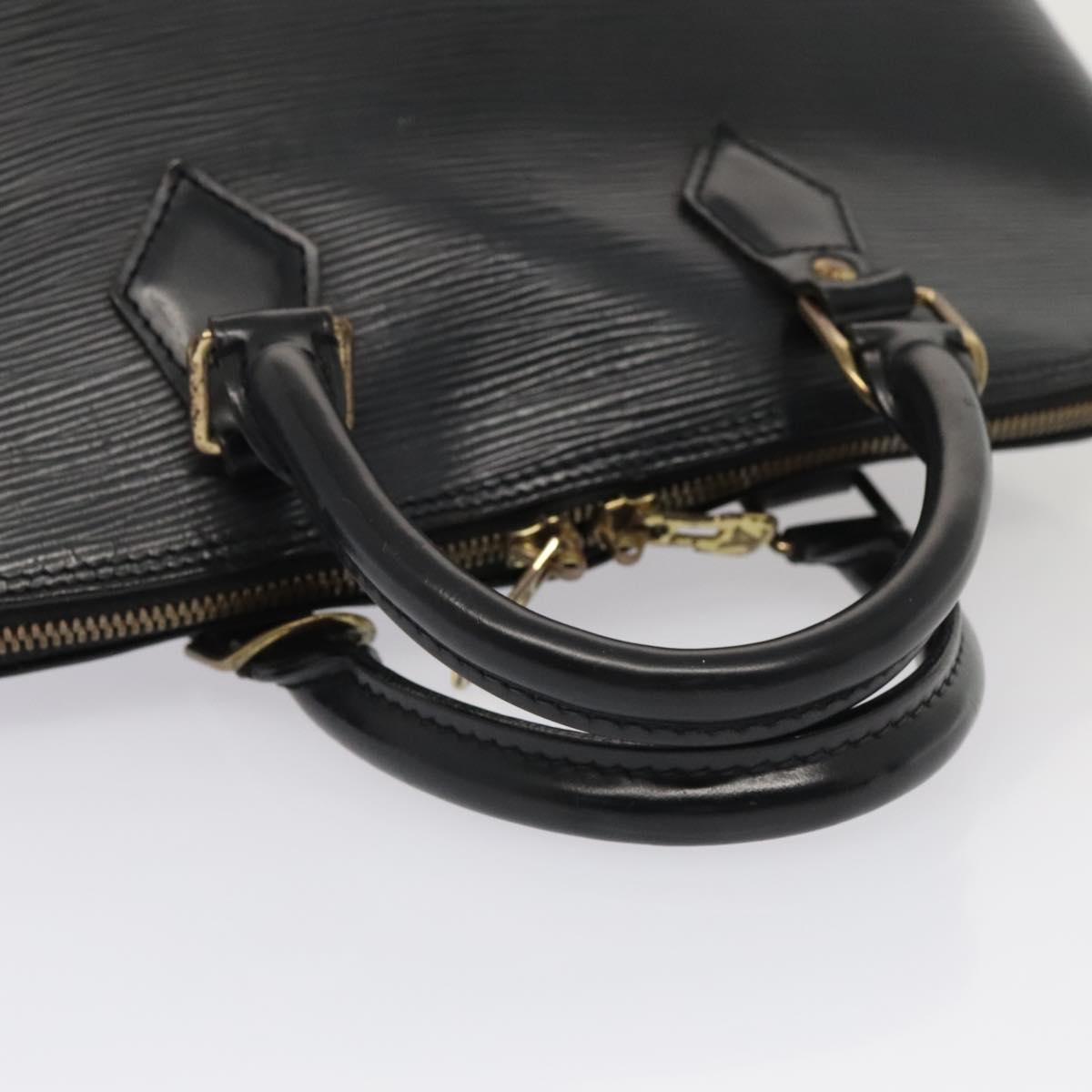 LOUIS VUITTON Epi Alma Hand Bag Black M52142 LV 88365