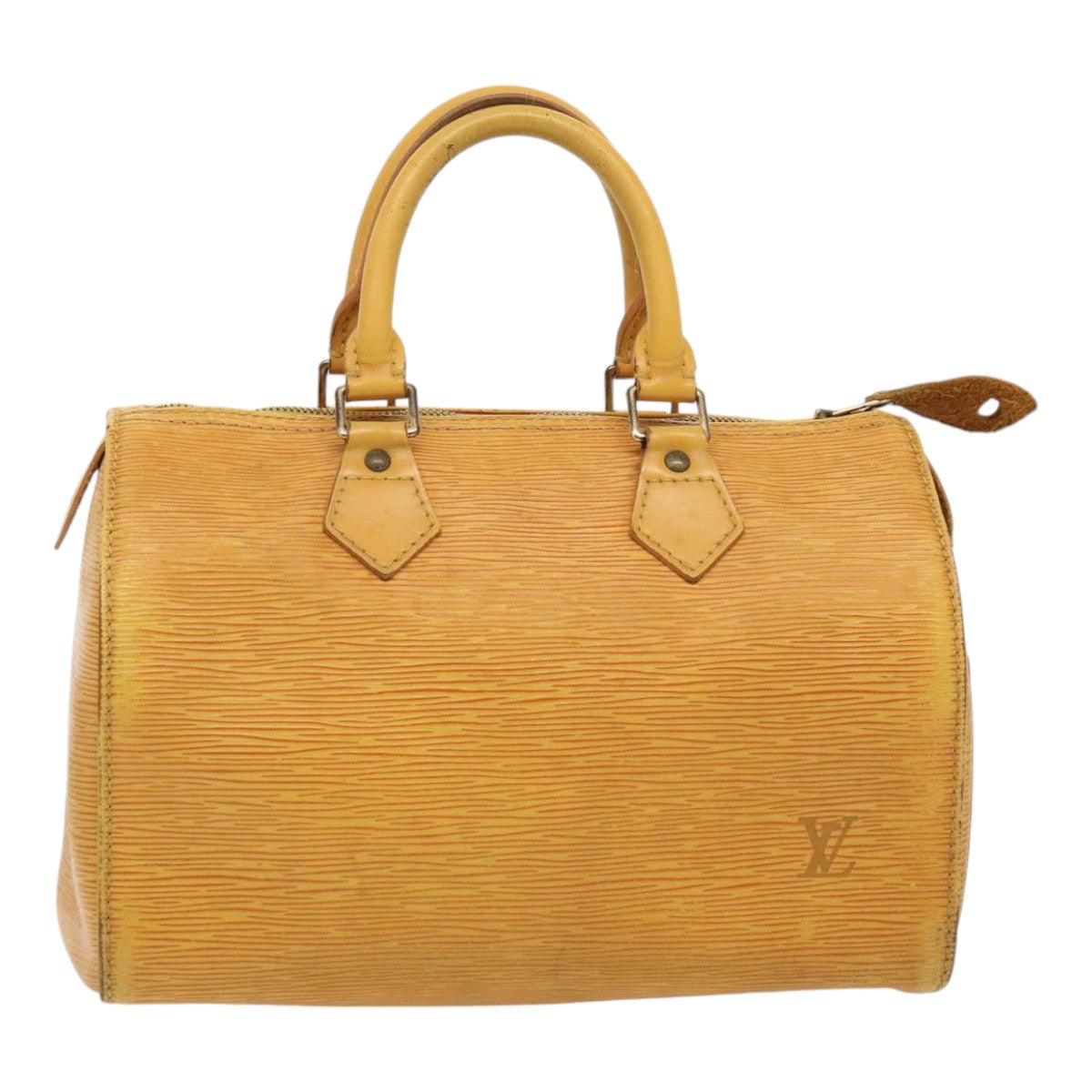 LOUIS VUITTON Epi Speedy 25 Hand Bag Tassili Yellow M43019 LV 88368