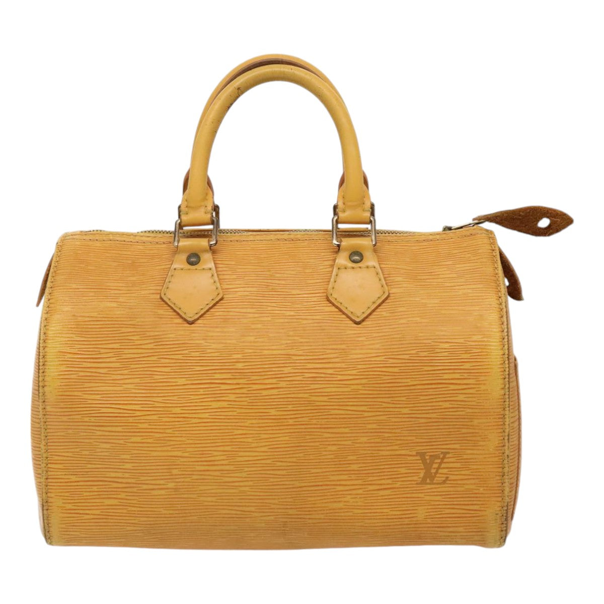 LOUIS VUITTON Epi Speedy 25 Hand Bag Tassili Yellow M43019 LV 88368