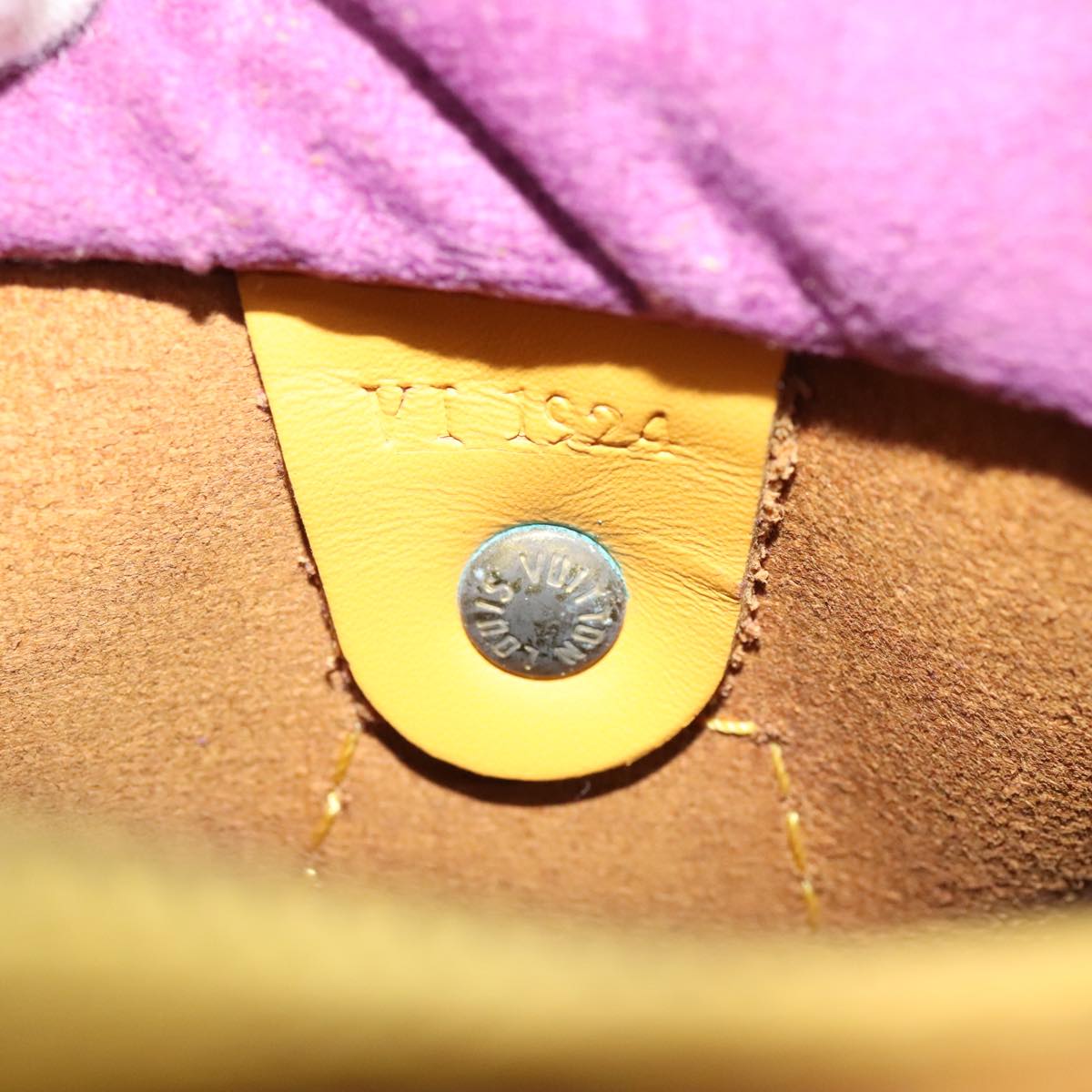 LOUIS VUITTON Epi Speedy 25 Hand Bag Tassili Yellow M43019 LV 88368