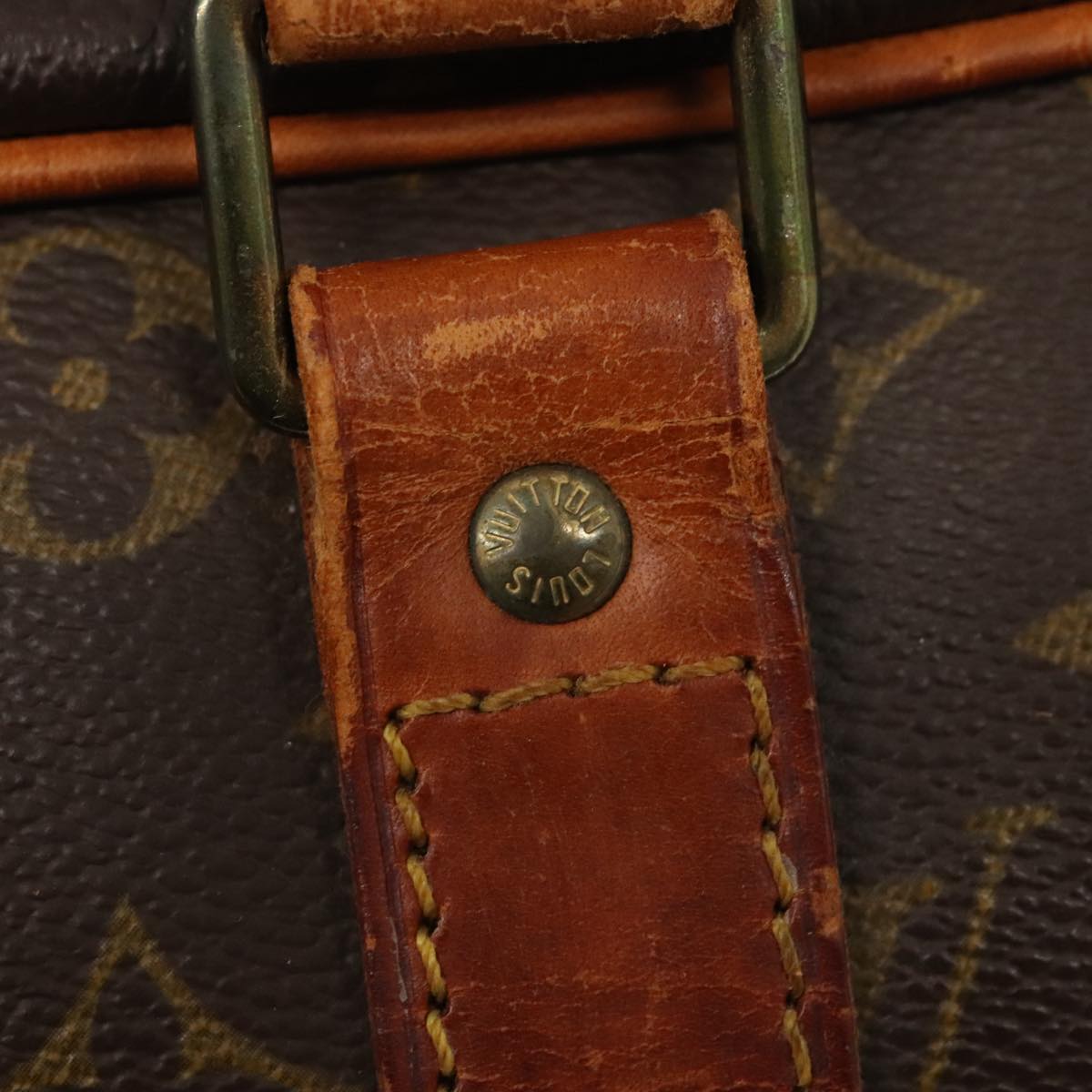LOUIS VUITTON Monogram Sirius 50 Boston Bag M41406 LV 88372