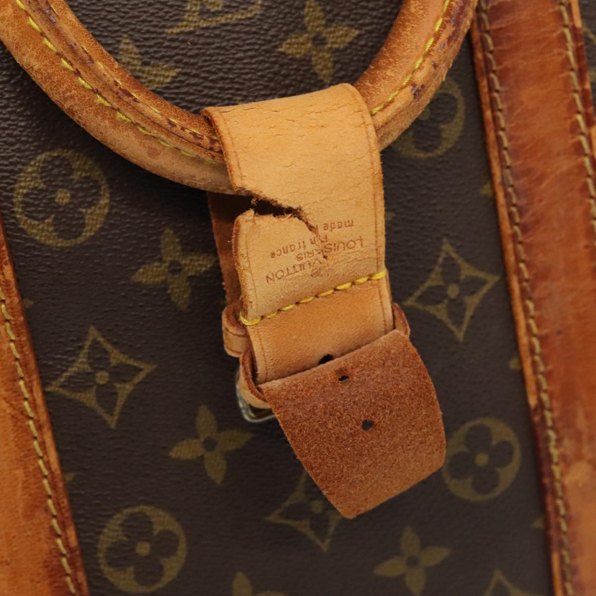 LOUIS VUITTON Monogram Sirius 50 Boston Bag M41406 LV 88372