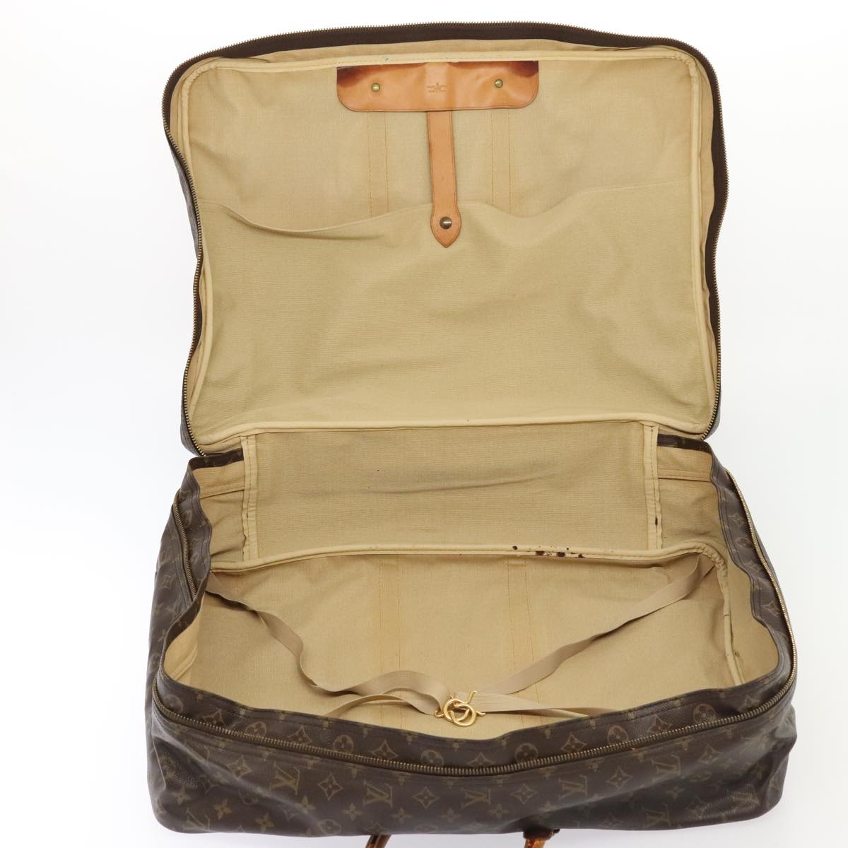 LOUIS VUITTON Monogram Sirius 50 Boston Bag M41406 LV 88372