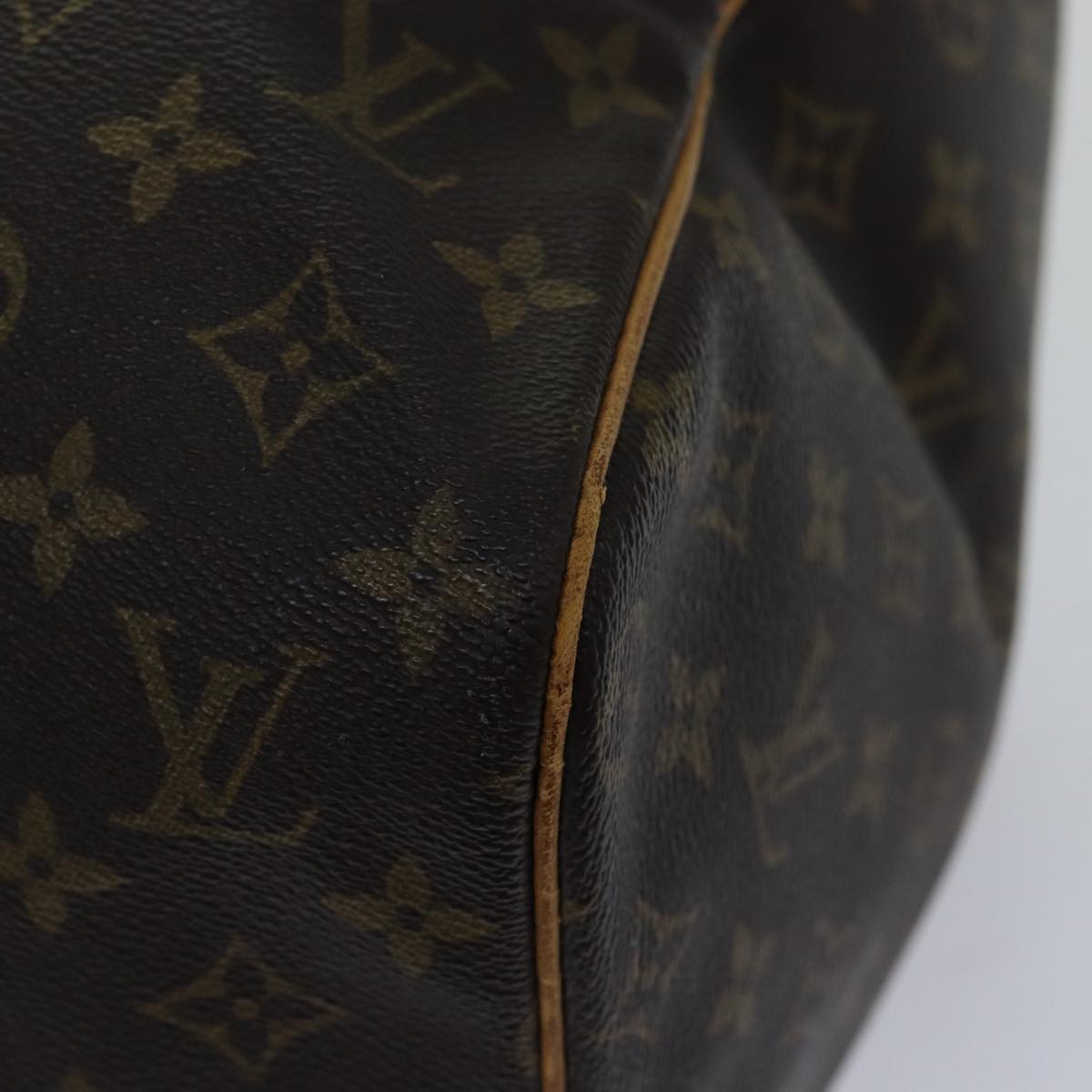 LOUIS VUITTON Monogram Sac Souple 45 Boston Bag M41624 LV 88374