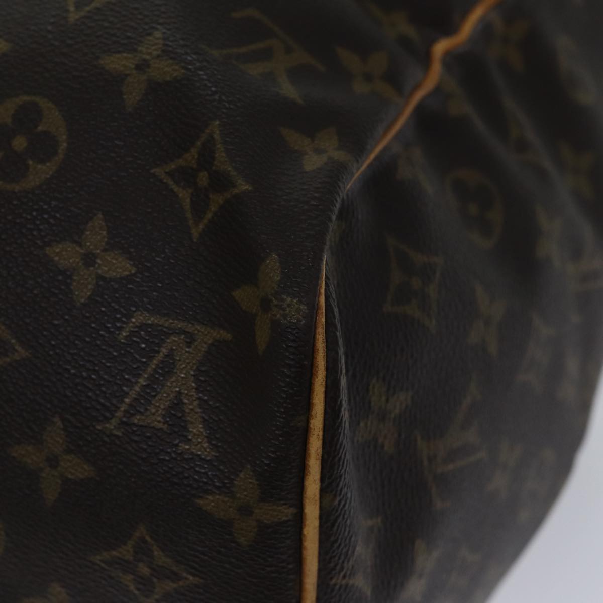 LOUIS VUITTON Monogram Sac Souple 45 Boston Bag M41624 LV 88374