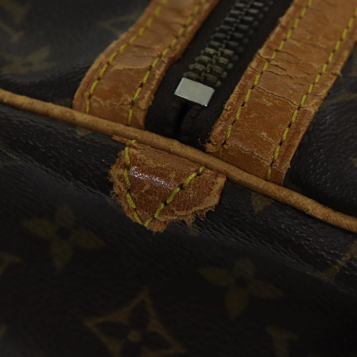 LOUIS VUITTON Monogram Sac Souple 45 Boston Bag M41624 LV 88374