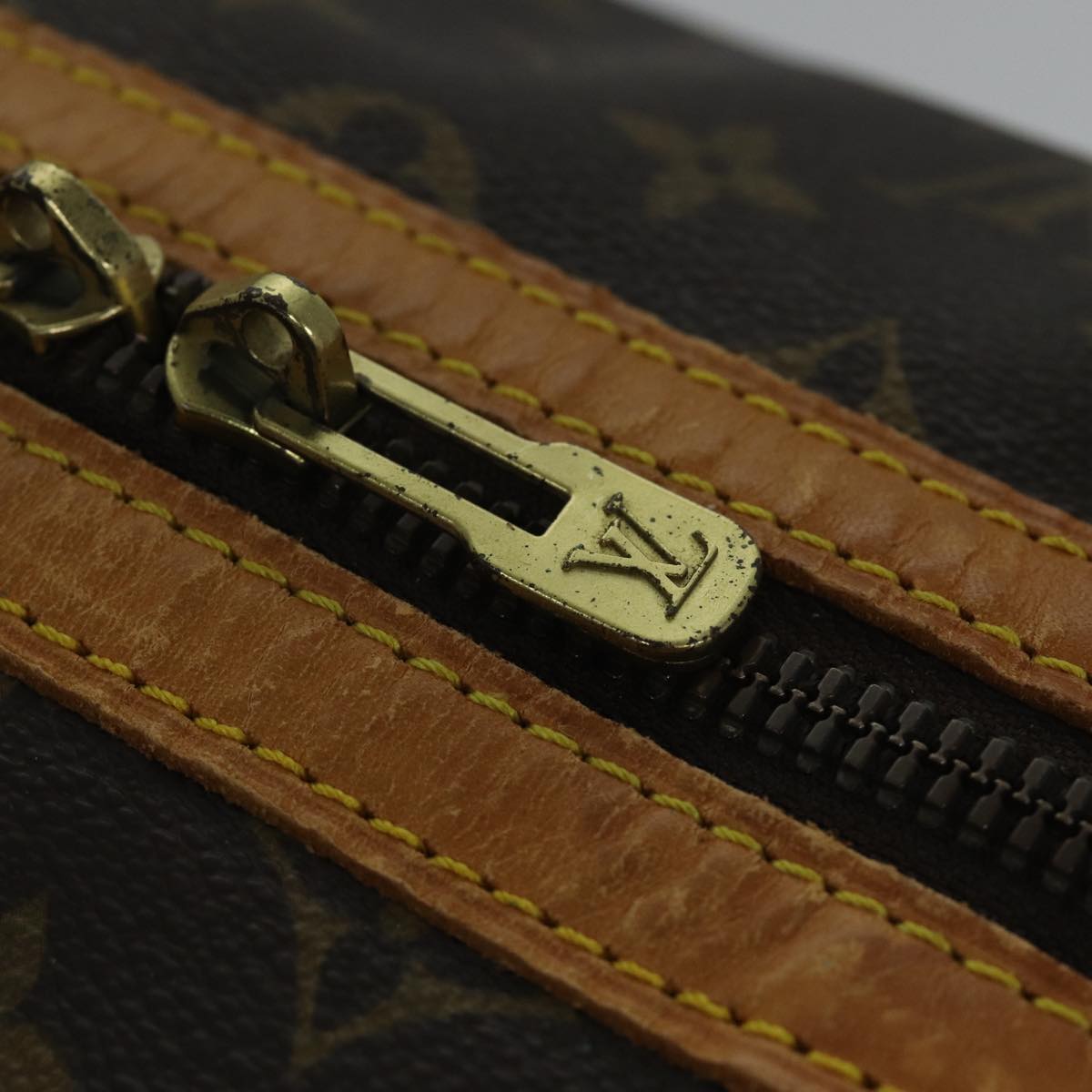 LOUIS VUITTON Monogram Sac Souple 45 Boston Bag M41624 LV 88374