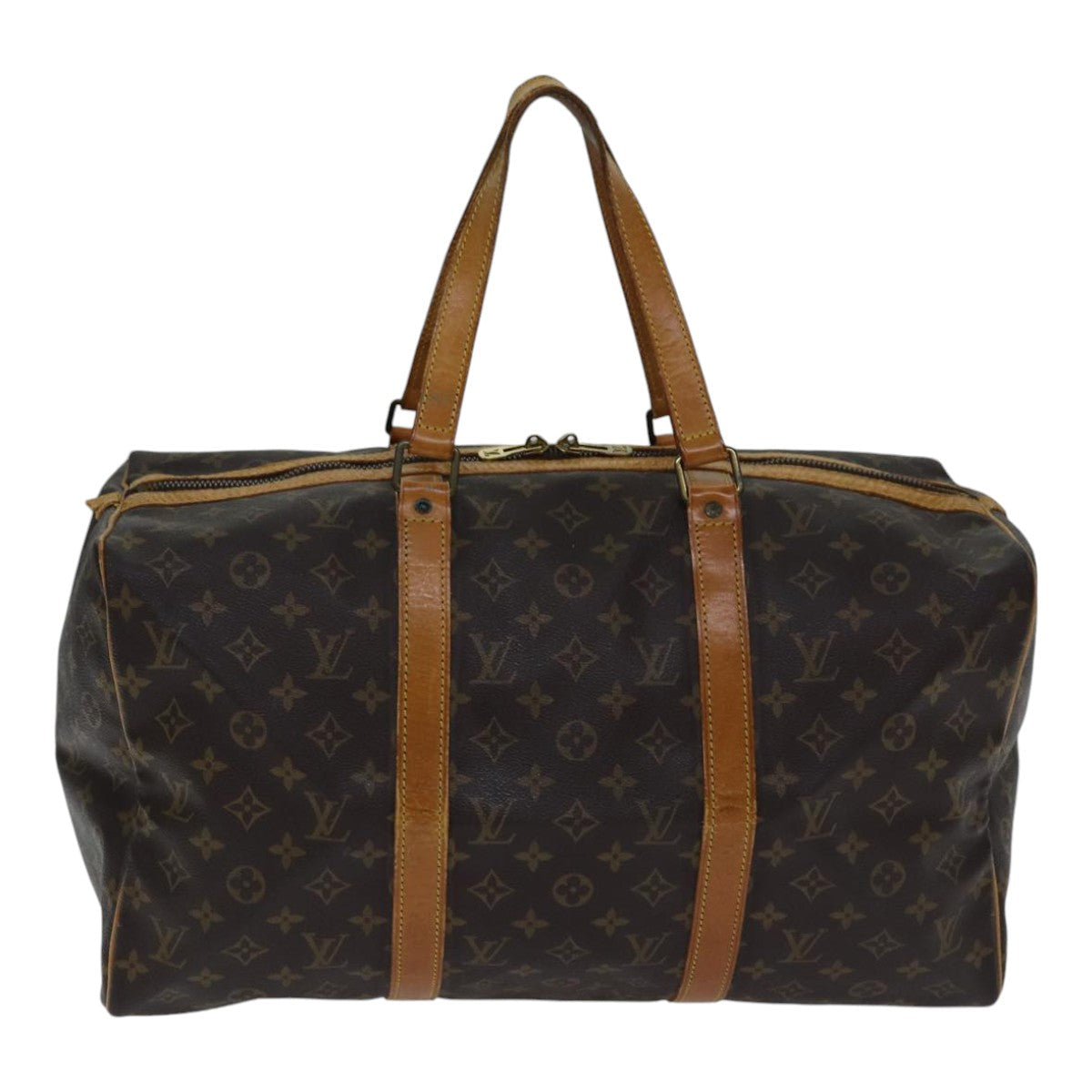LOUIS VUITTON Monogram Sac Souple 45 Boston Bag M41624 LV 88374