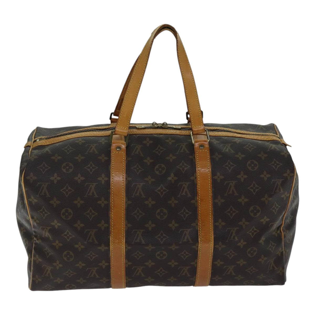 LOUIS VUITTON Monogram Sac Souple 45 Boston Bag M41624 LV 88374