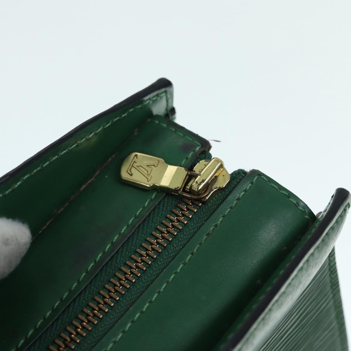 LOUIS VUITTON Epi Riviera Hand Bag Green M48184 LV 88375