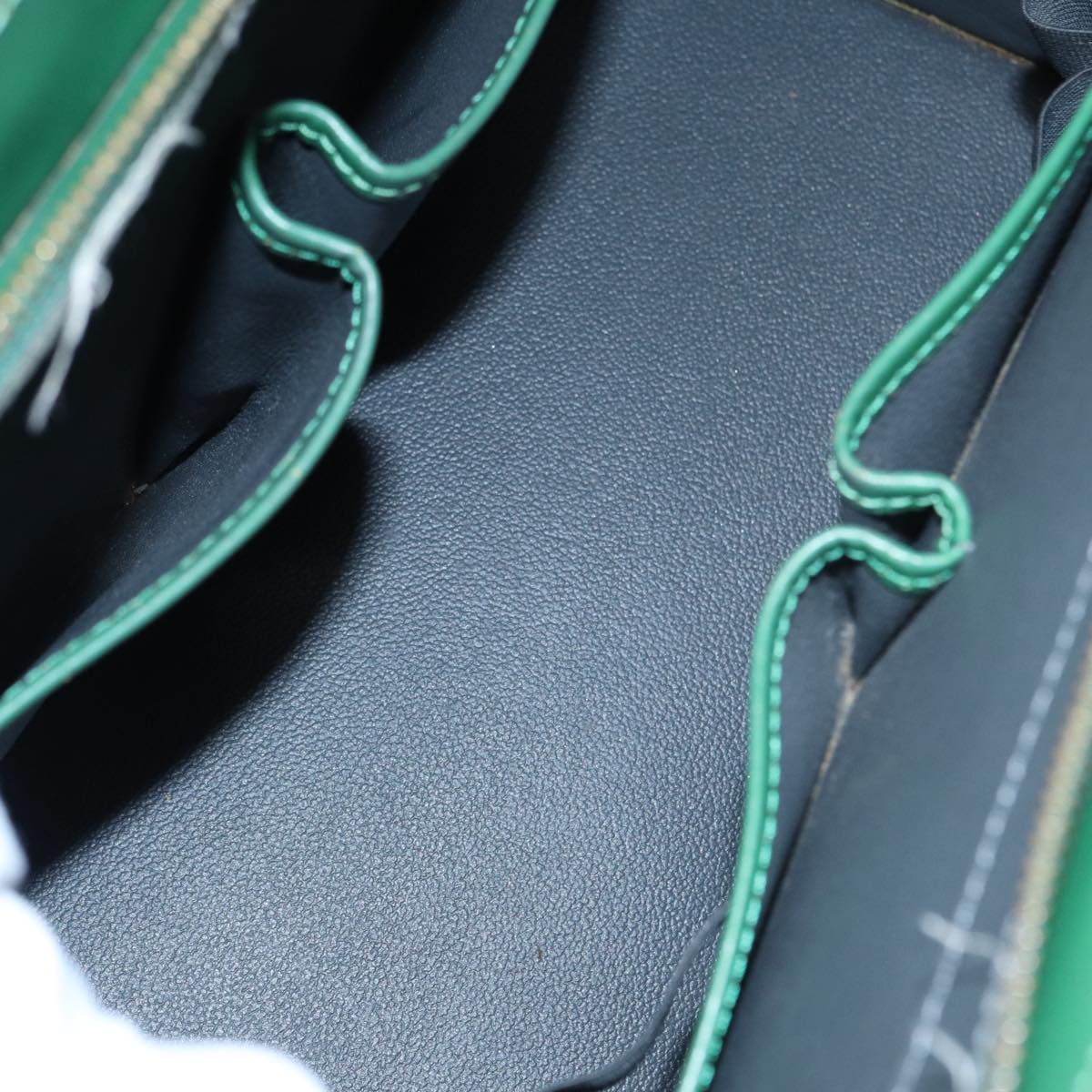 LOUIS VUITTON Epi Riviera Hand Bag Green M48184 LV 88375