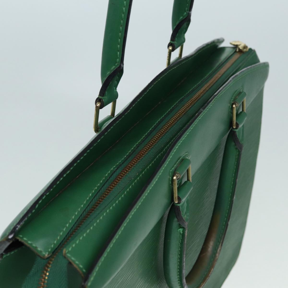 LOUIS VUITTON Epi Riviera Hand Bag Green M48184 LV 88375