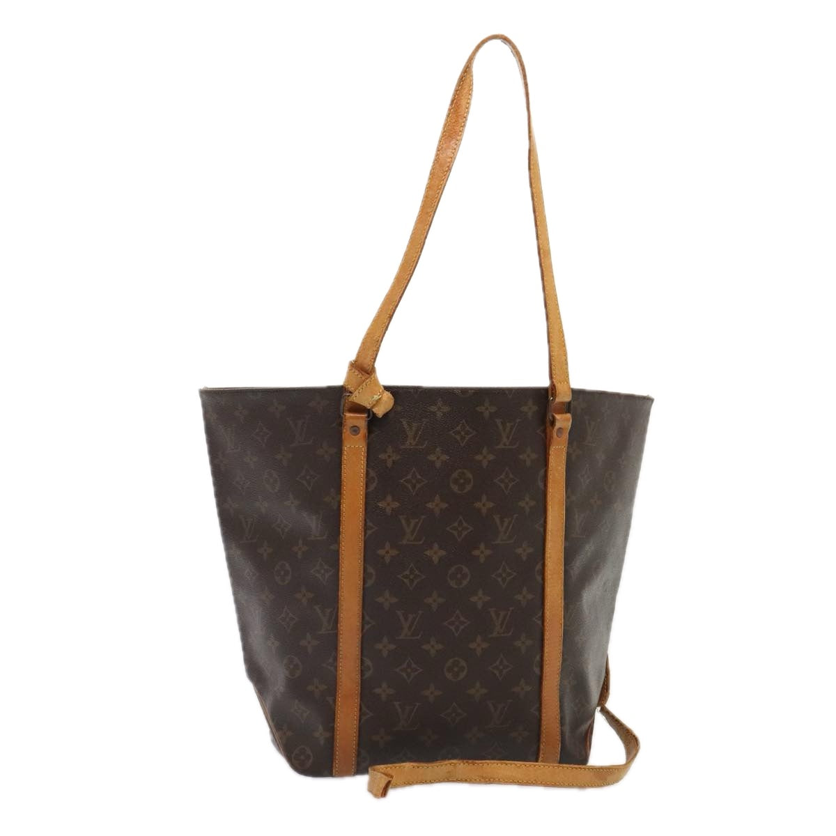 LOUIS VUITTON Monogram Sac Shopping Tote Bag M51108 LV 88376