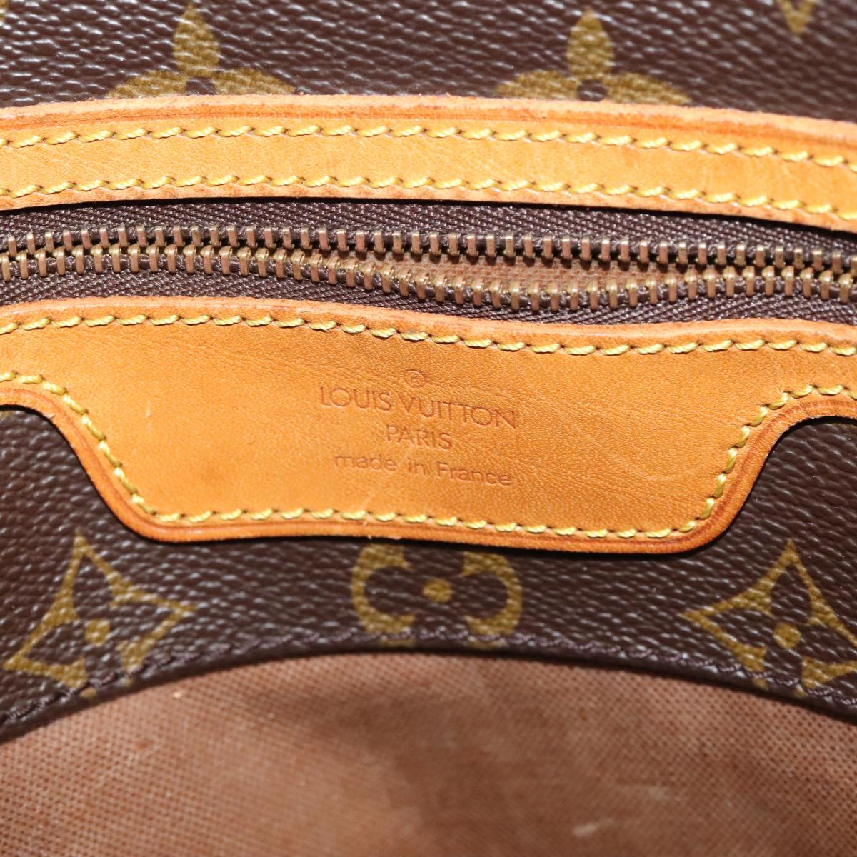 LOUIS VUITTON Monogram Sac Shopping Tote Bag M51108 LV 88376