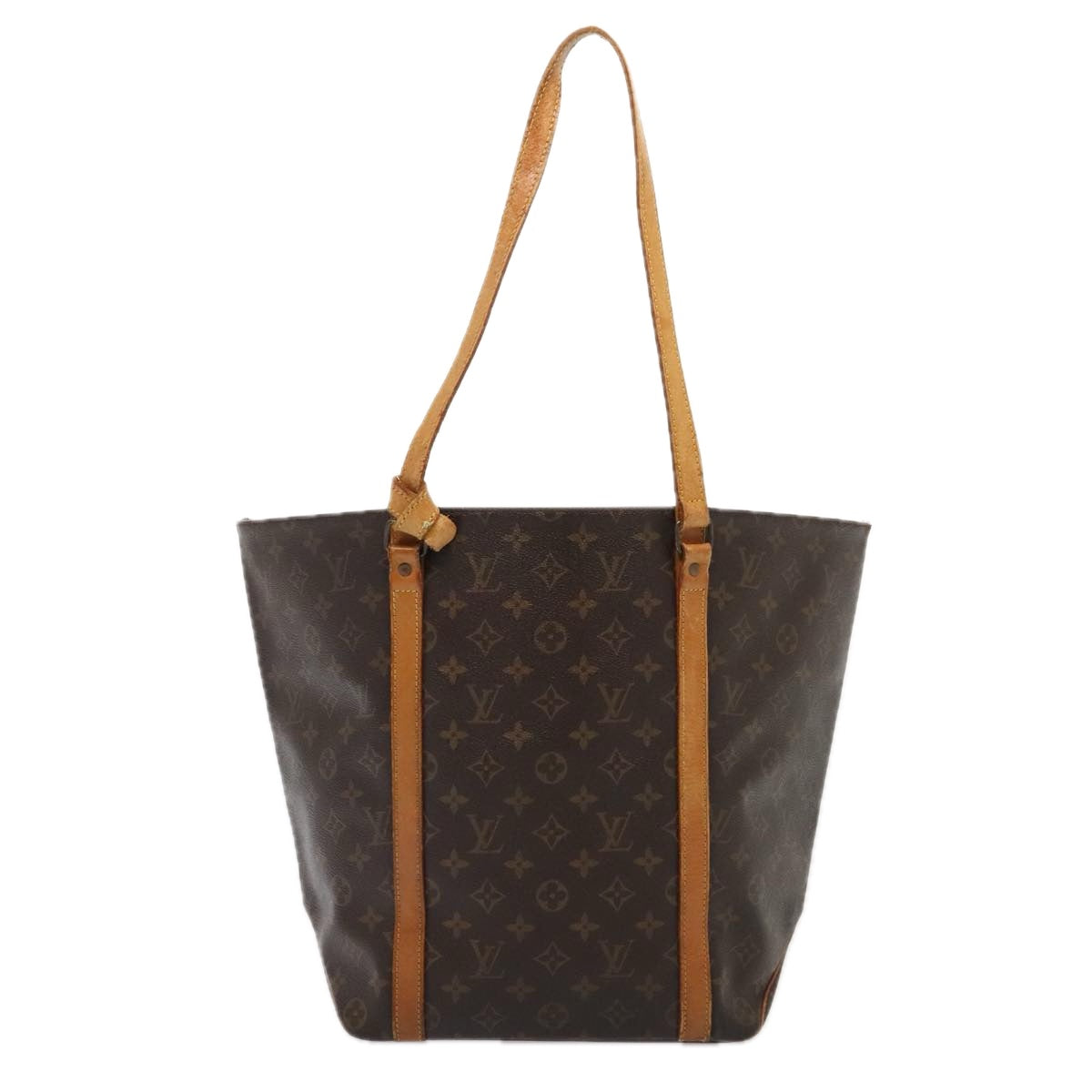 LOUIS VUITTON Monogram Sac Shopping Tote Bag M51108 LV 88376