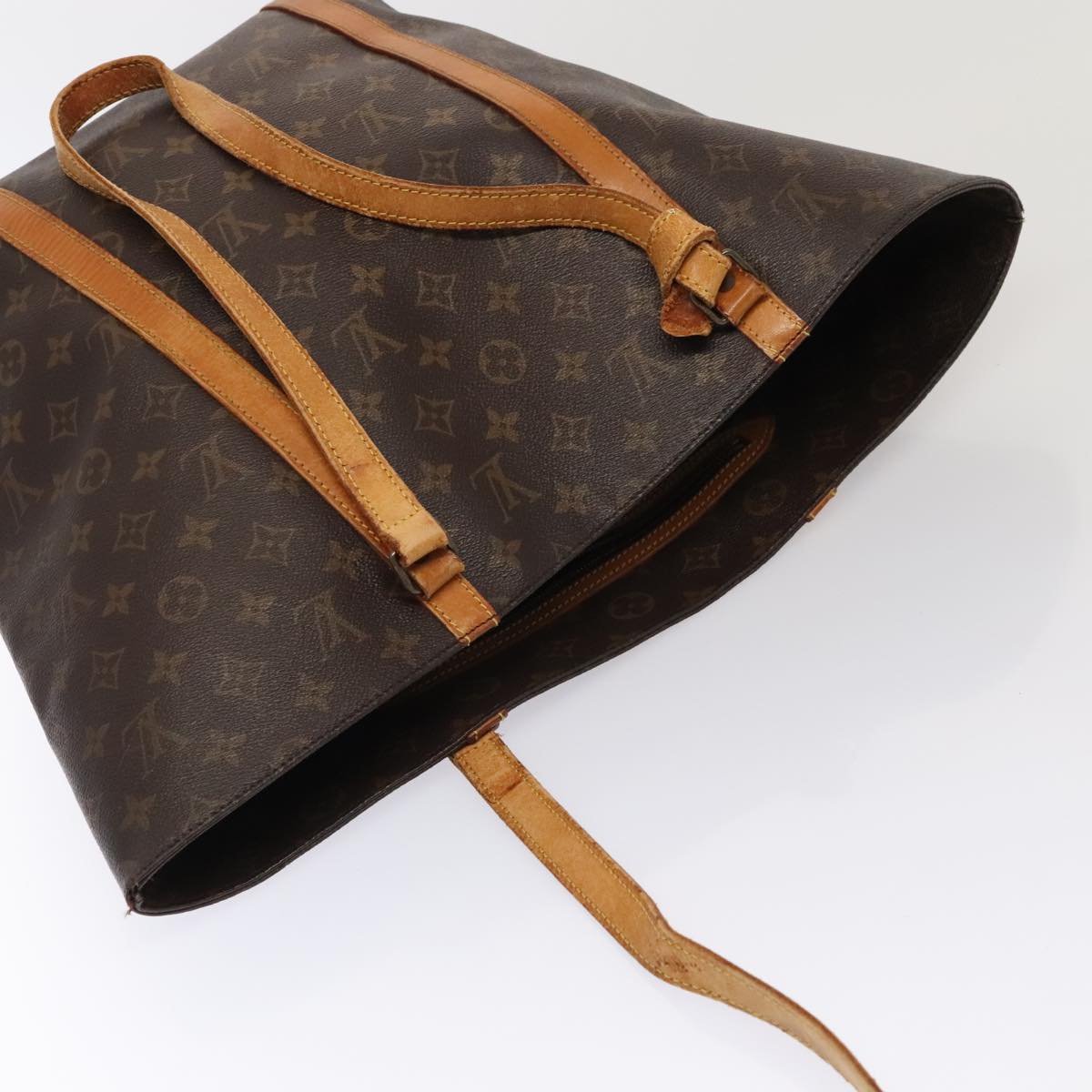 LOUIS VUITTON Monogram Sac Shopping Tote Bag M51108 LV 88376