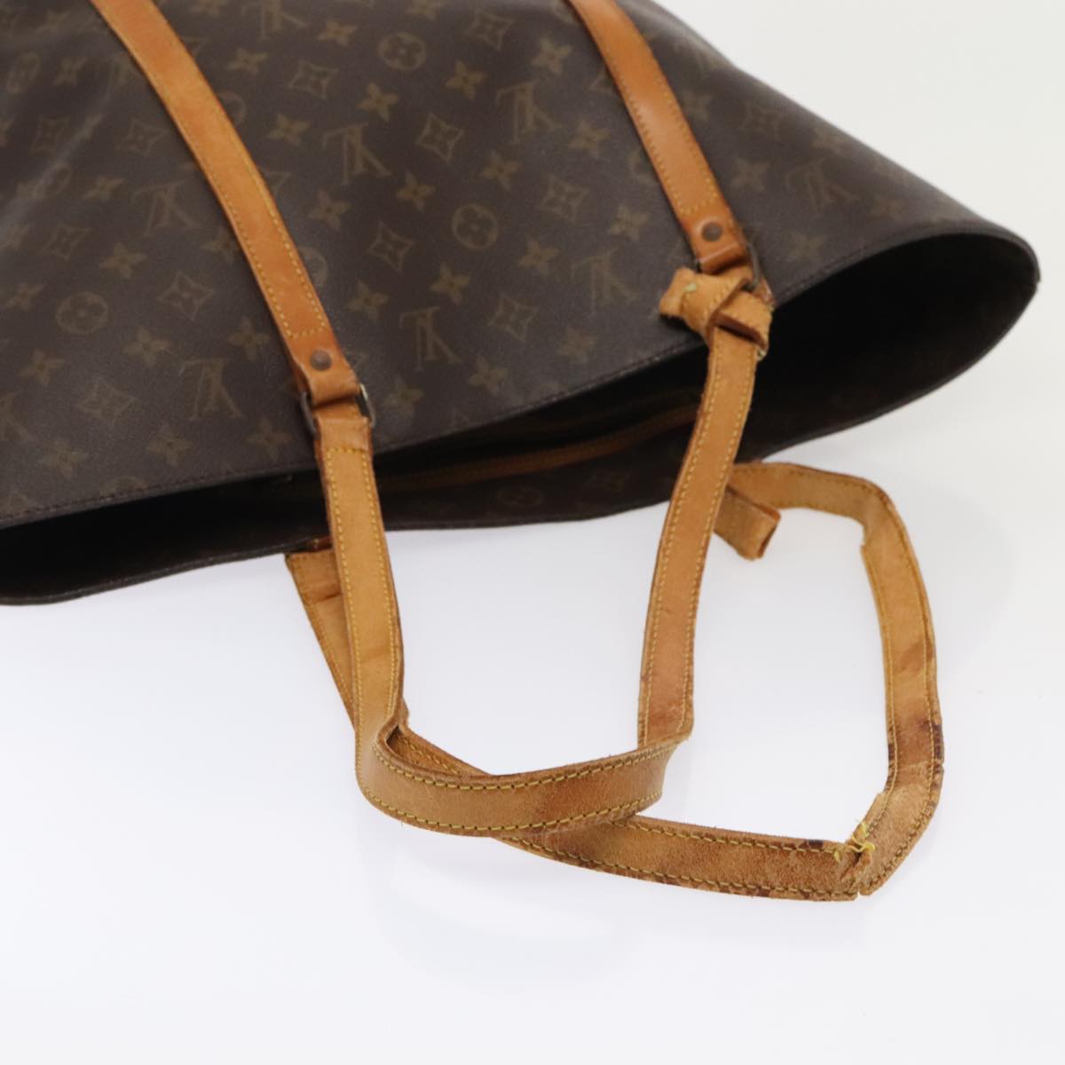 LOUIS VUITTON Monogram Sac Shopping Tote Bag M51108 LV 88376