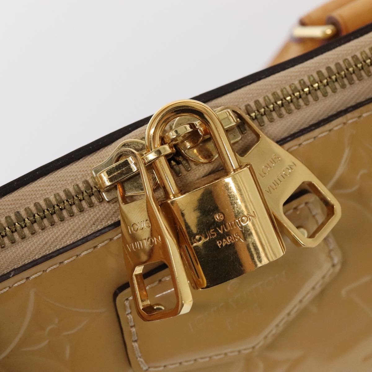 LOUIS VUITTON Vernis Montebello PM Hand Bag 2way Dunne M90167 LV 88391
