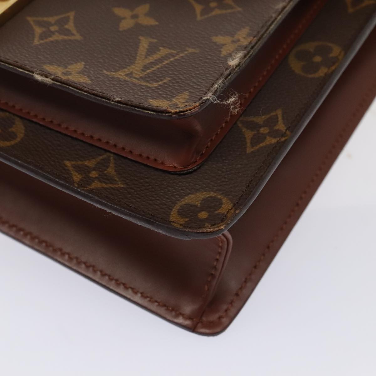 LOUIS VUITTON Monogram Monceau 26 Shoulder Bag M51187 LV 88394