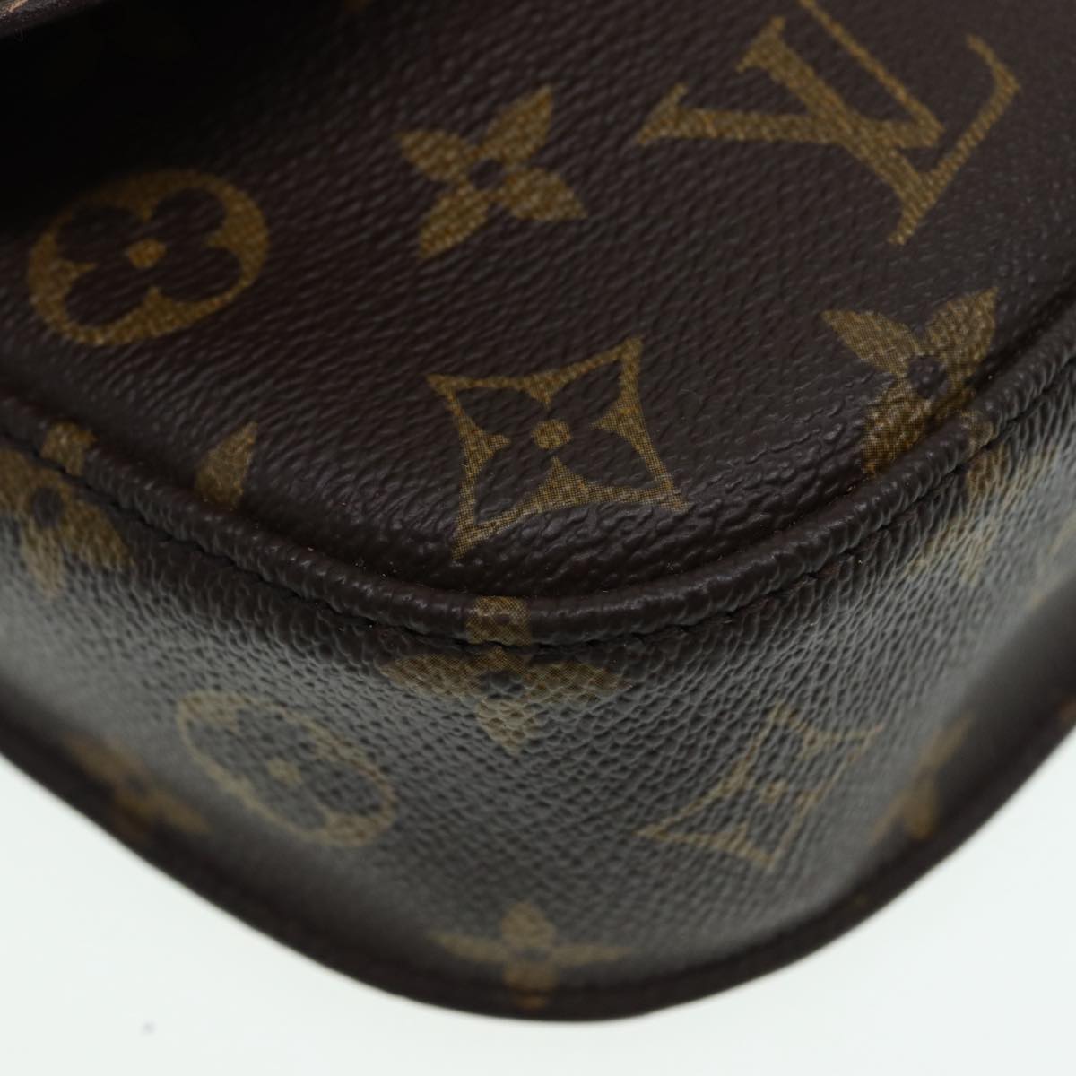 LOUIS VUITTON Monogram Saint Cloud MM Shoulder Bag M51243 LV 88396