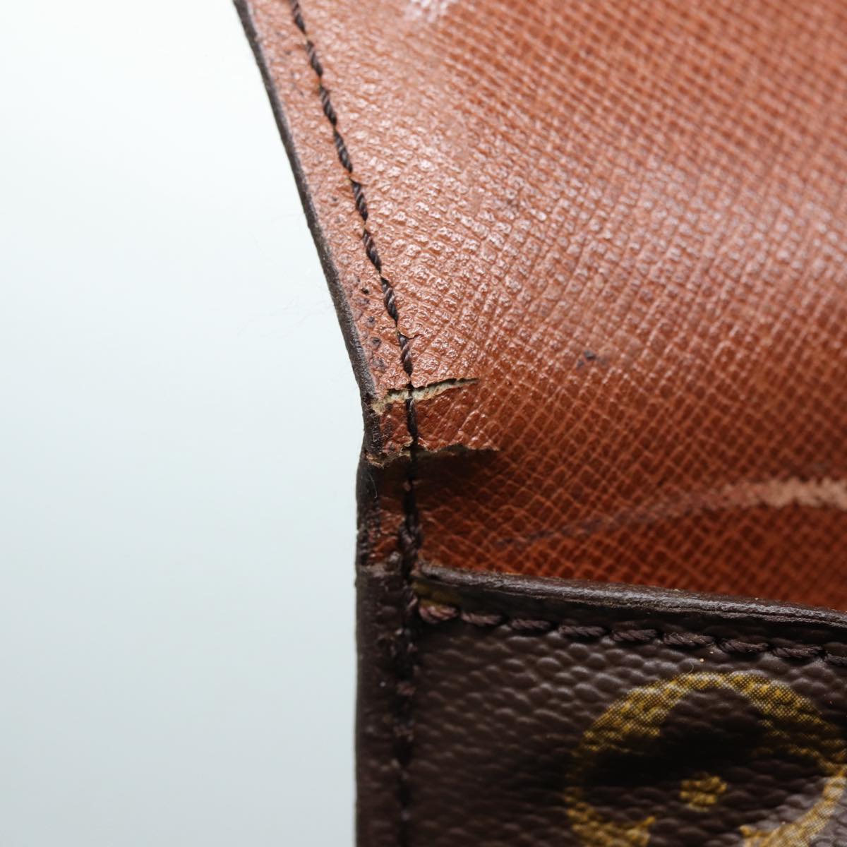 LOUIS VUITTON Monogram Saint Cloud MM Shoulder Bag M51243 LV 88396