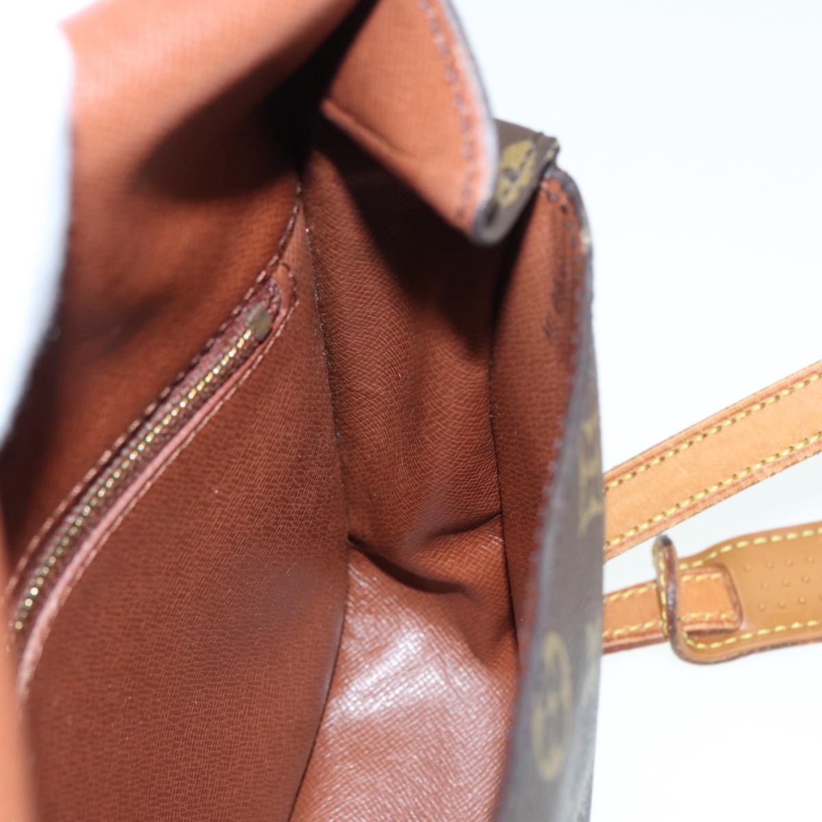 LOUIS VUITTON Monogram Saint Cloud MM Shoulder Bag M51243 LV 88396