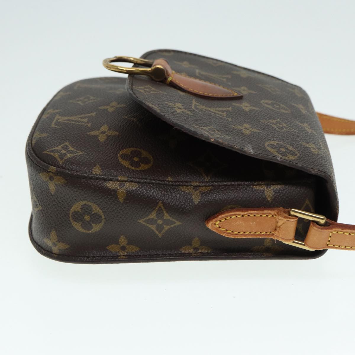 LOUIS VUITTON Monogram Saint Cloud MM Shoulder Bag M51243 LV 88396