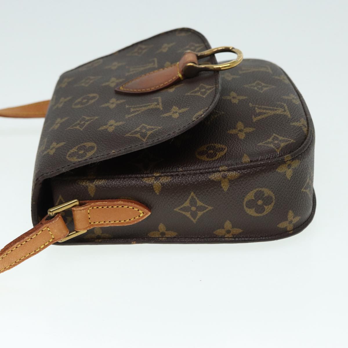 LOUIS VUITTON Monogram Saint Cloud MM Shoulder Bag M51243 LV 88396