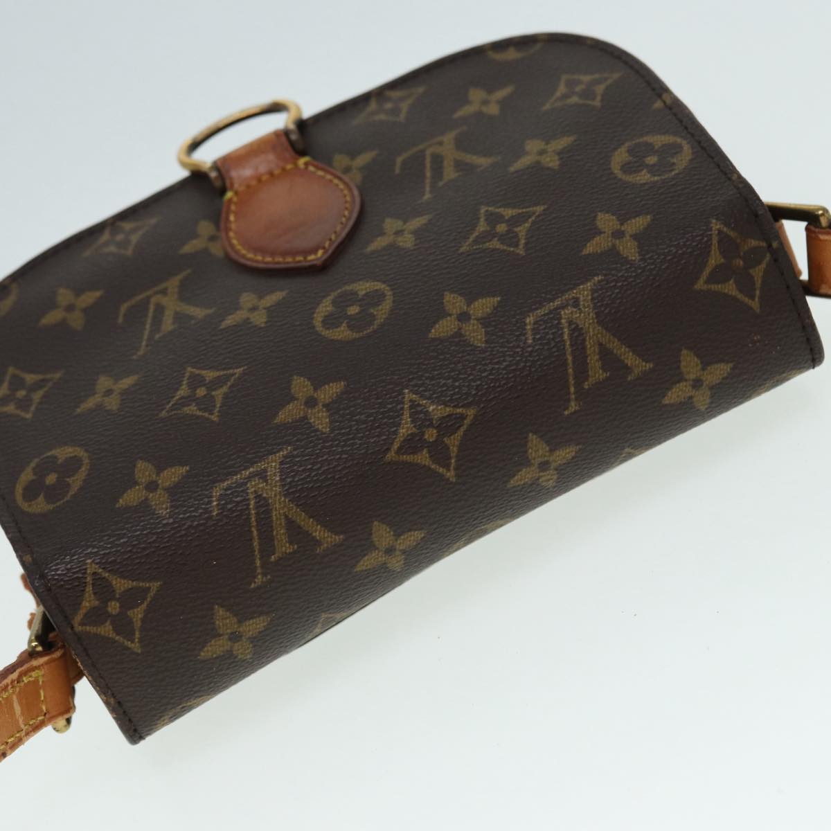 LOUIS VUITTON Monogram Saint Cloud MM Shoulder Bag M51243 LV 88396